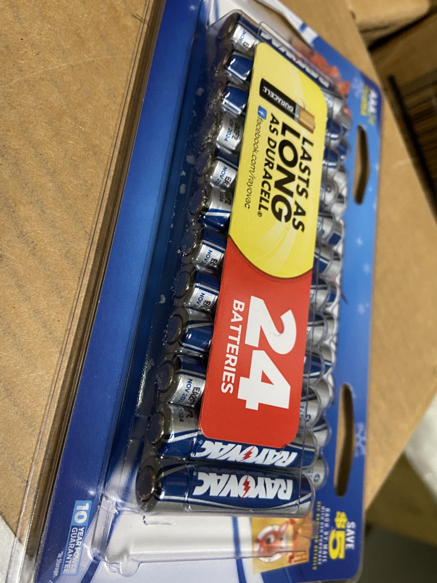 Pallet of Rayovac 24-Pack AAA Batteries, New, 60 Cartons (Around 20,000 Batteries), See Description - Image 4 of 13