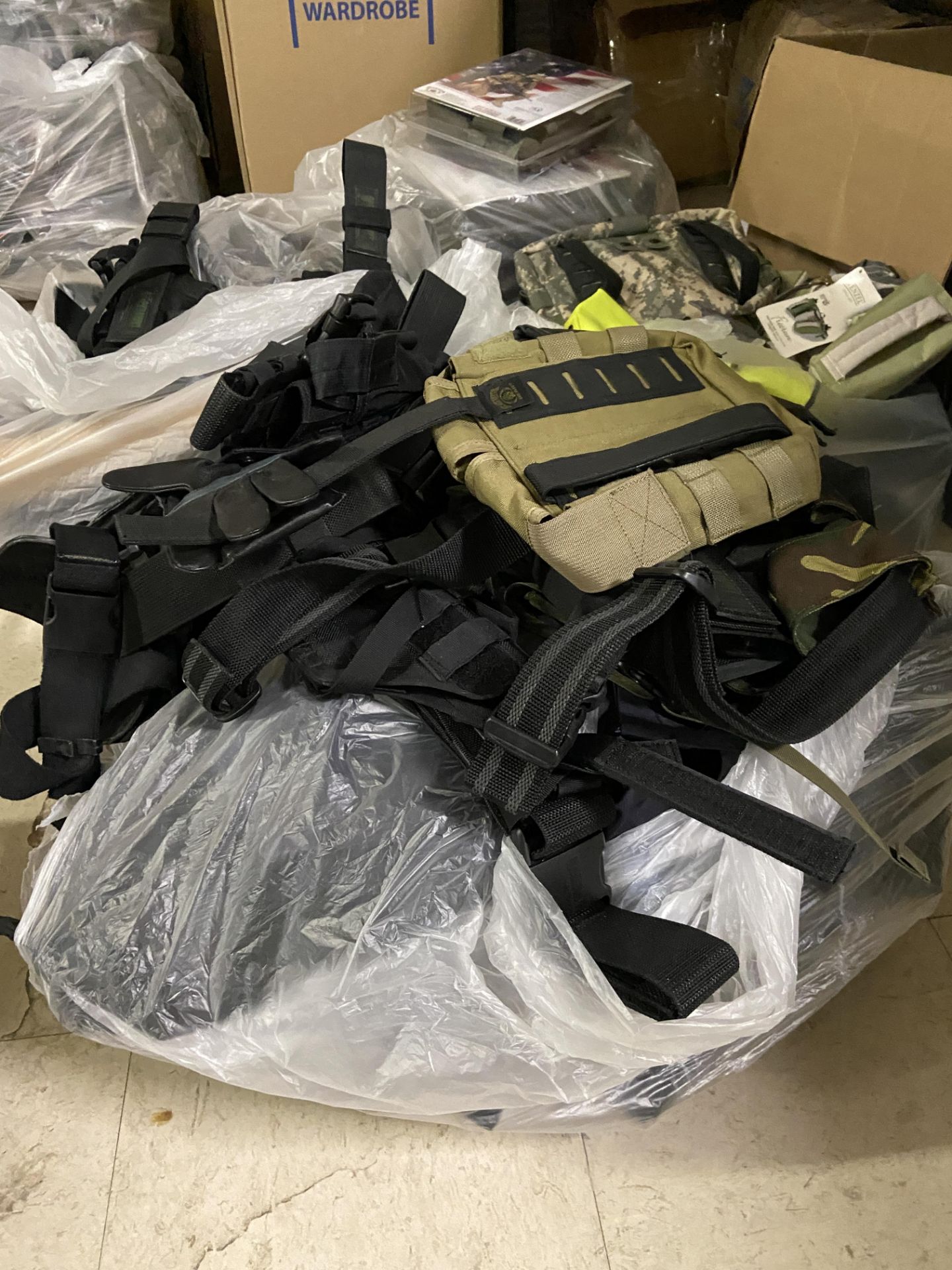 Blackwater Tactical Gear, and Misc other Items, Approx 100+, Misc Vest Gear, Utility Pouches, Etc - Image 2 of 6