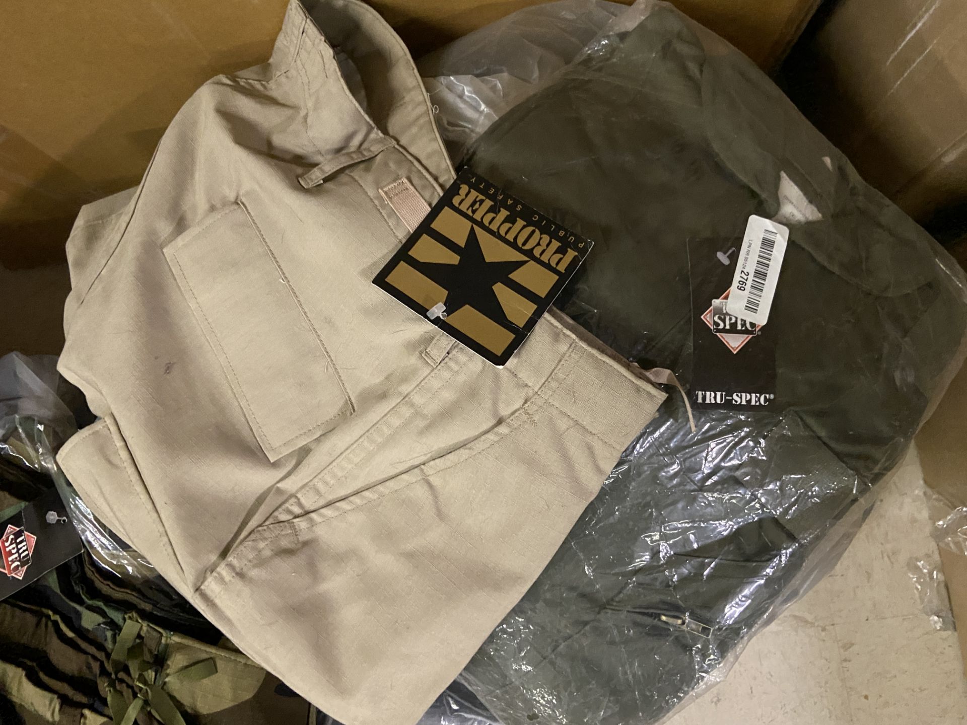 TruSpec and Propper Tactical Gear Utility Shirts & Pants (Approx 50) New with Tags. Various Sizes - Image 5 of 5