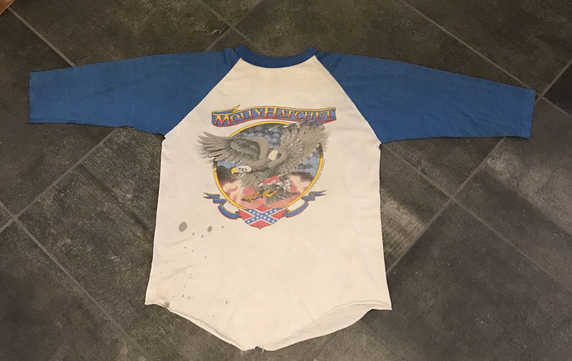 VINTAGE MOLLY HATCHET 1981 CONCERT TOUR T SHIRT