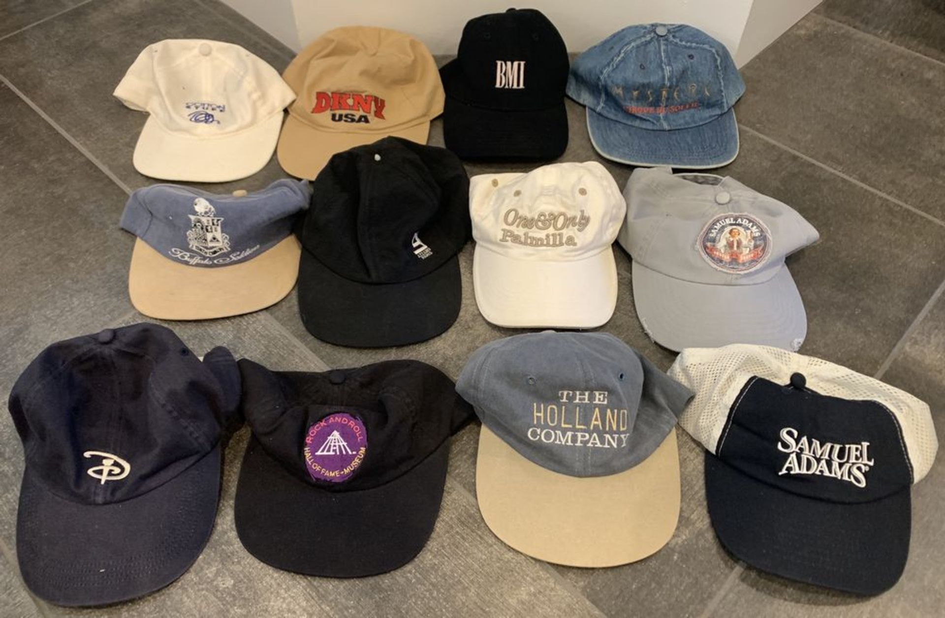 BOX OF 12 HATS MIXED STYLES AND SIZES - Image 2 of 2