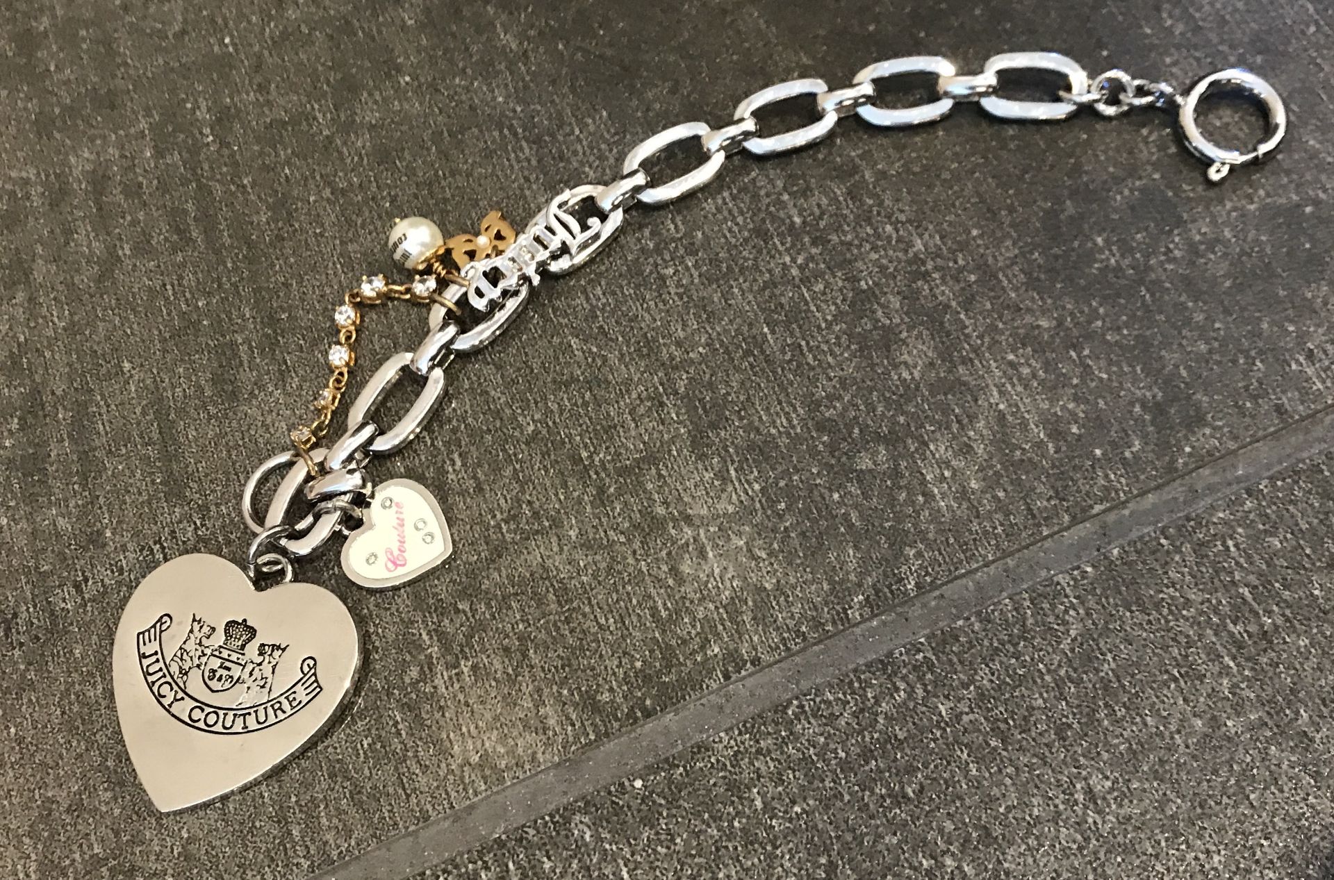 JUICY COUTURE CHARM BRACELET AND MATCHING NECKLACE - Image 3 of 5