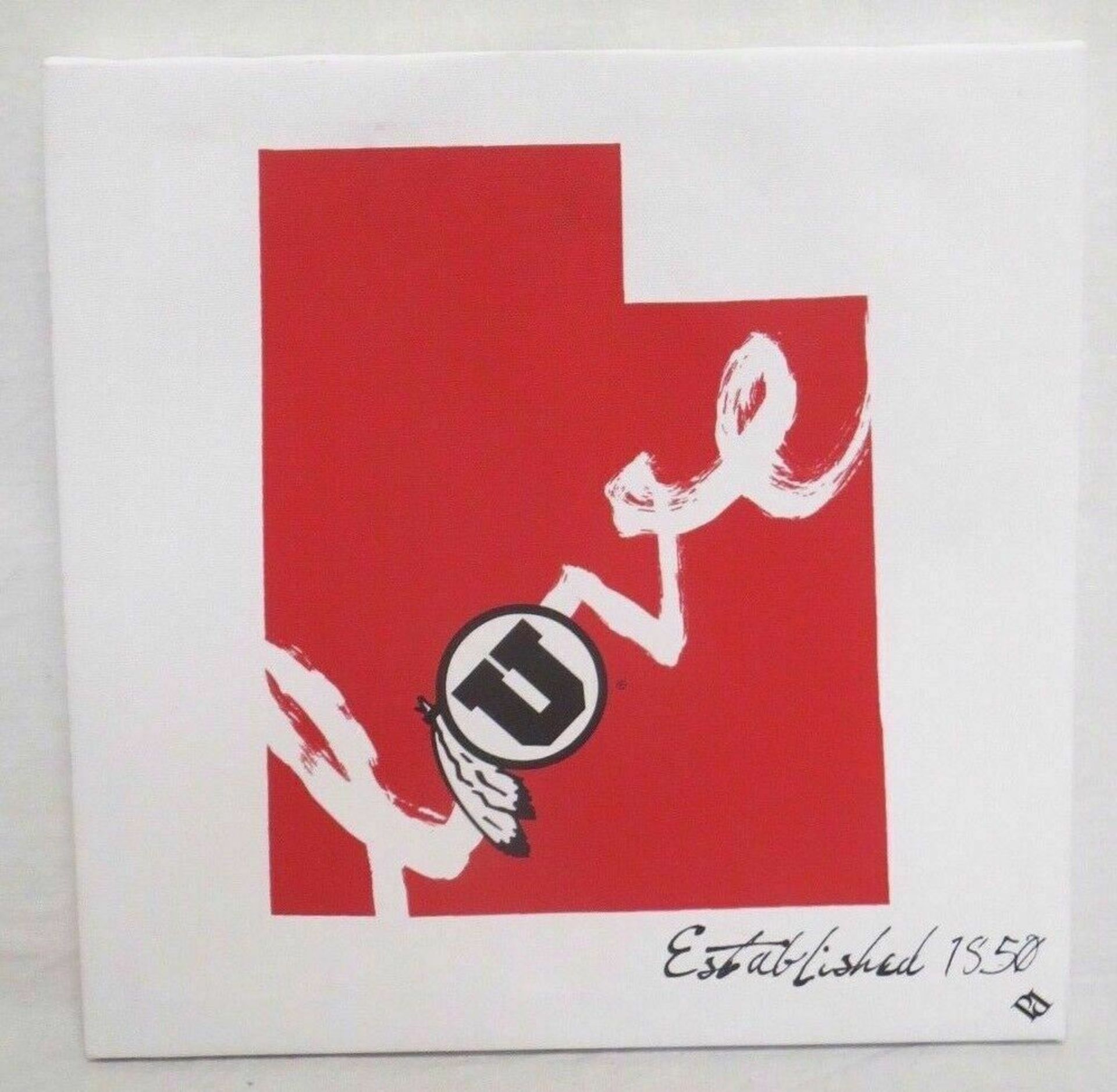 Utah Utes Lot Of 5 Canvas Painting Pictures Brand New - Image 5 of 9