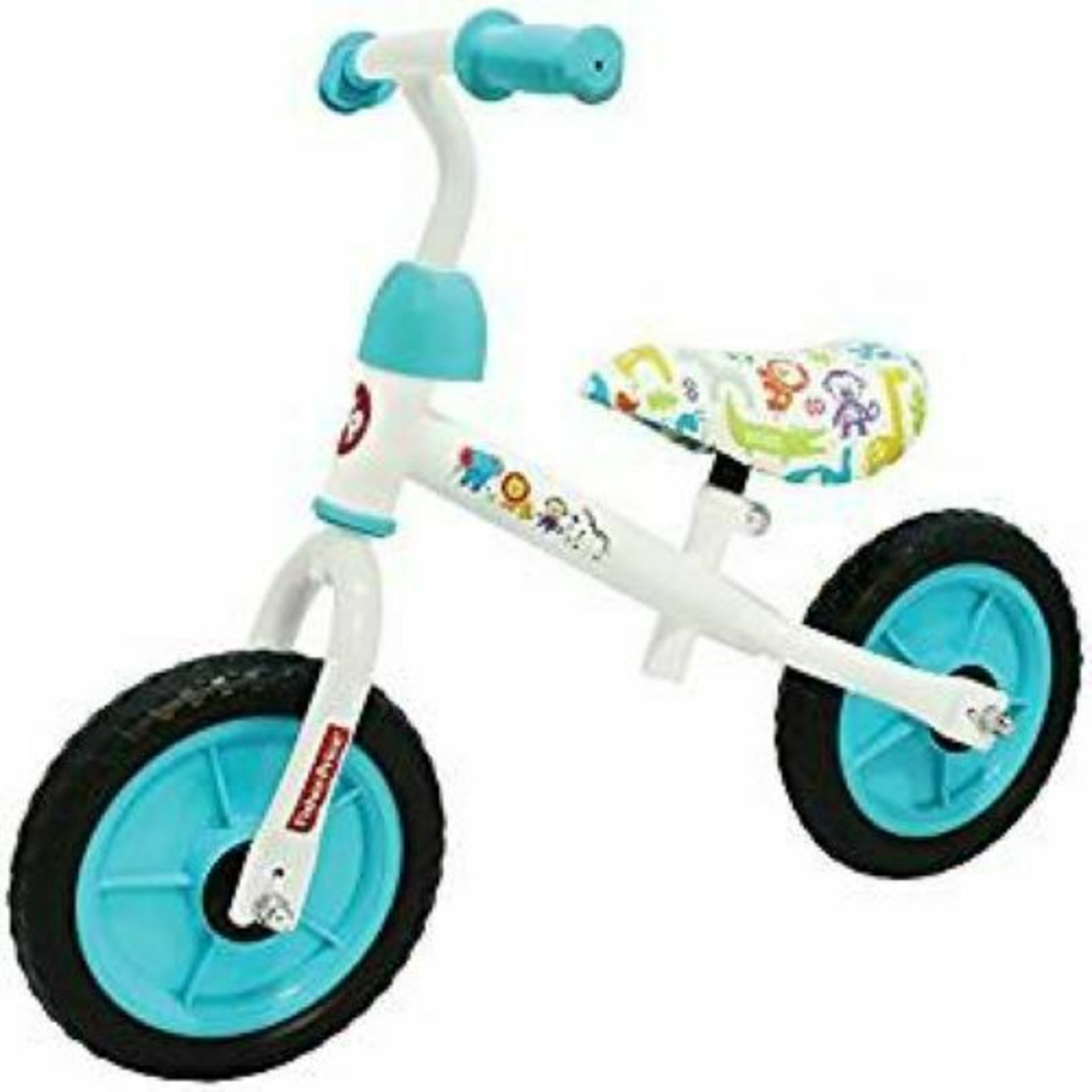 Fisher Price Balance Bike 3+ Years Old - 10" White And Blue New In Box