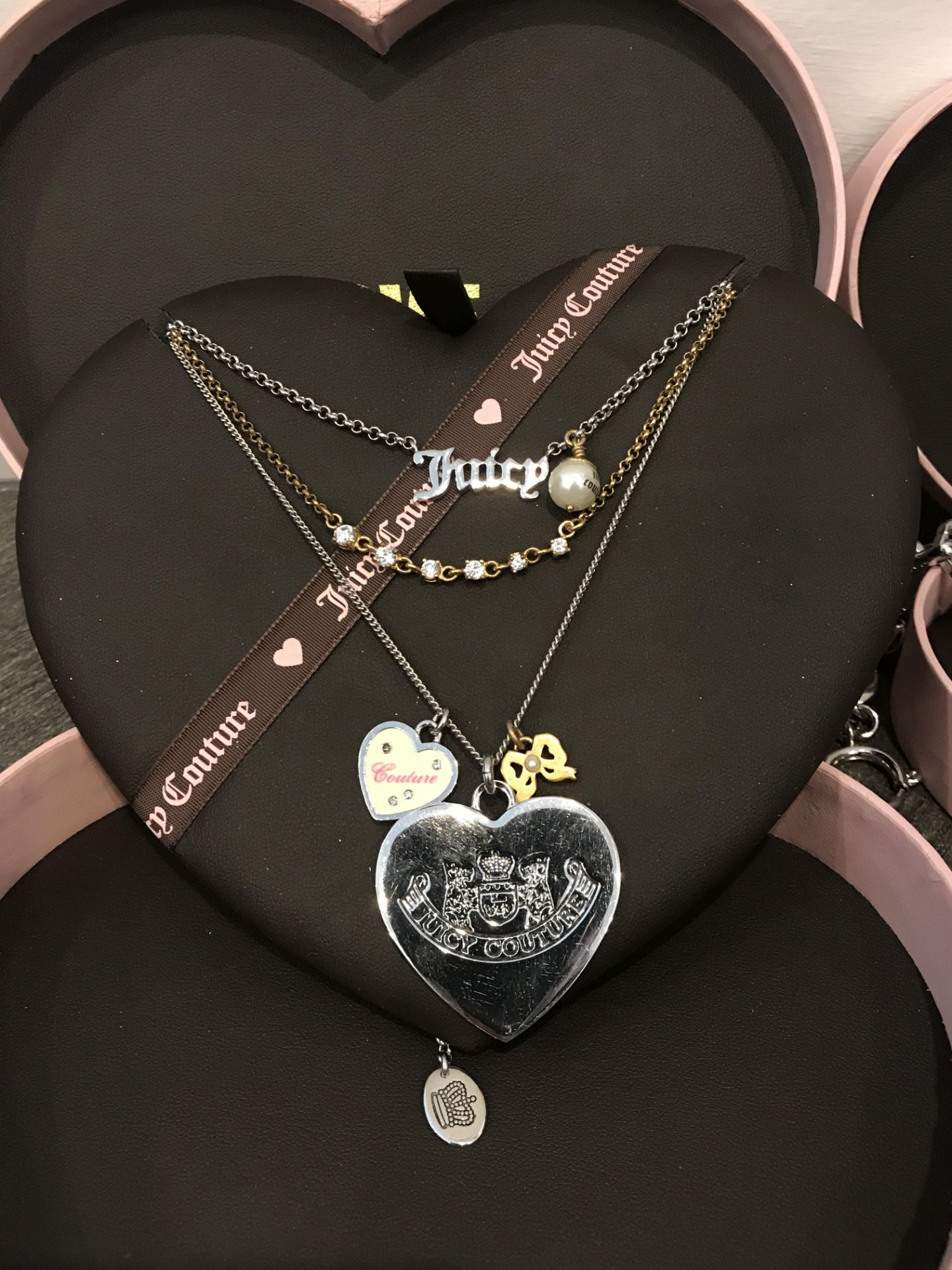 JUICY COUTURE CHARM BRACELET AND MATCHING NECKLACE - Image 2 of 5