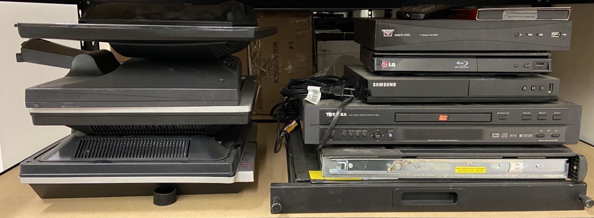 Misc DVD Players, Monitors. Including LG, Samsung, Toshiba, Etc