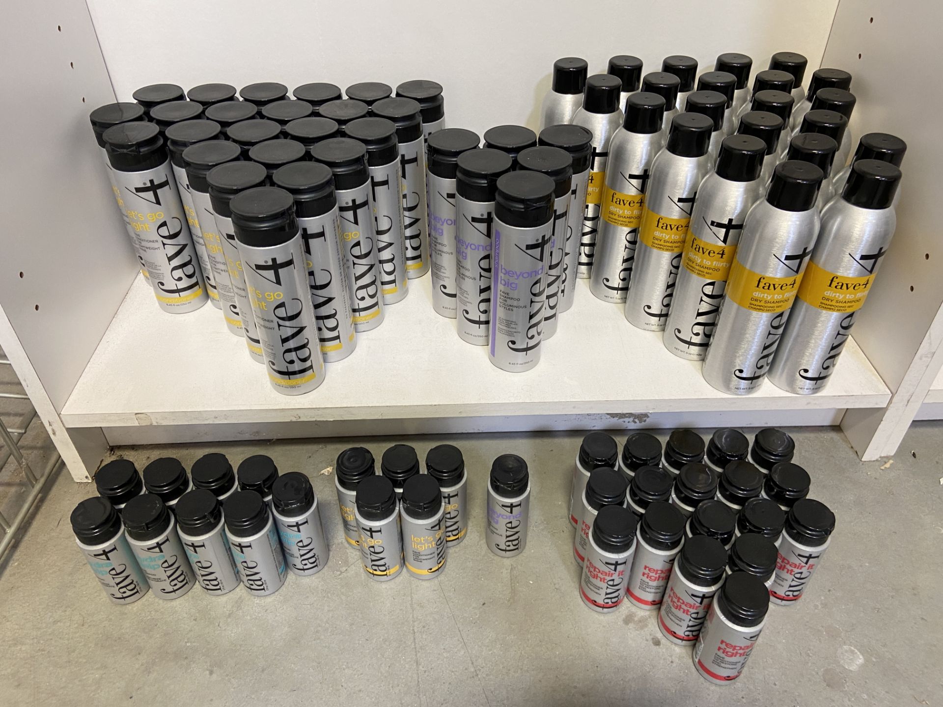 84 Bottles of Fave 4 Professional Beauty Salon Haircare Product (Over $1050 Retail Value!)