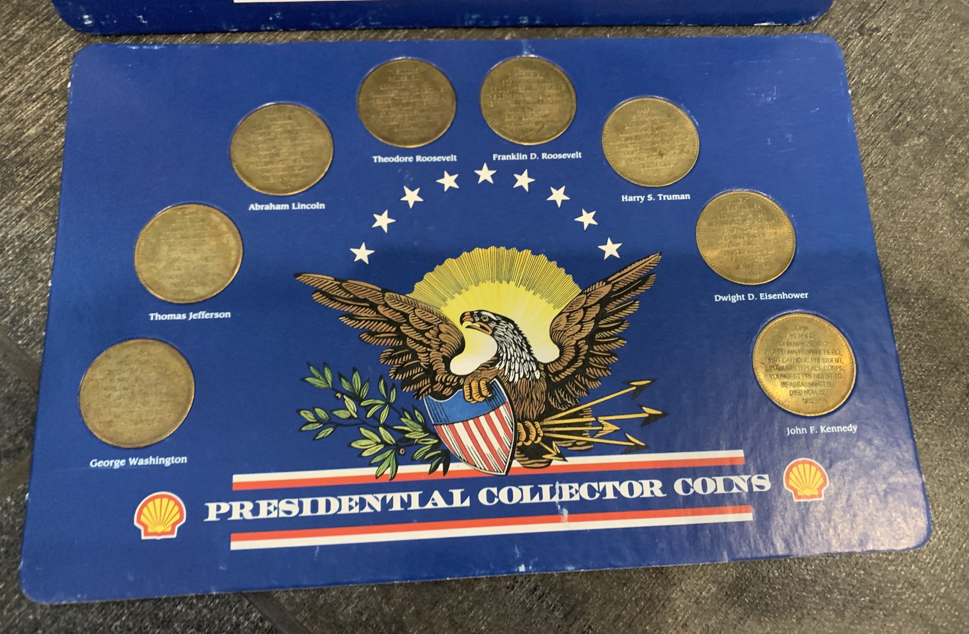 SHELL 1992 PRESIDENTIAL COLLECTOR COIN SETS - Image 2 of 4