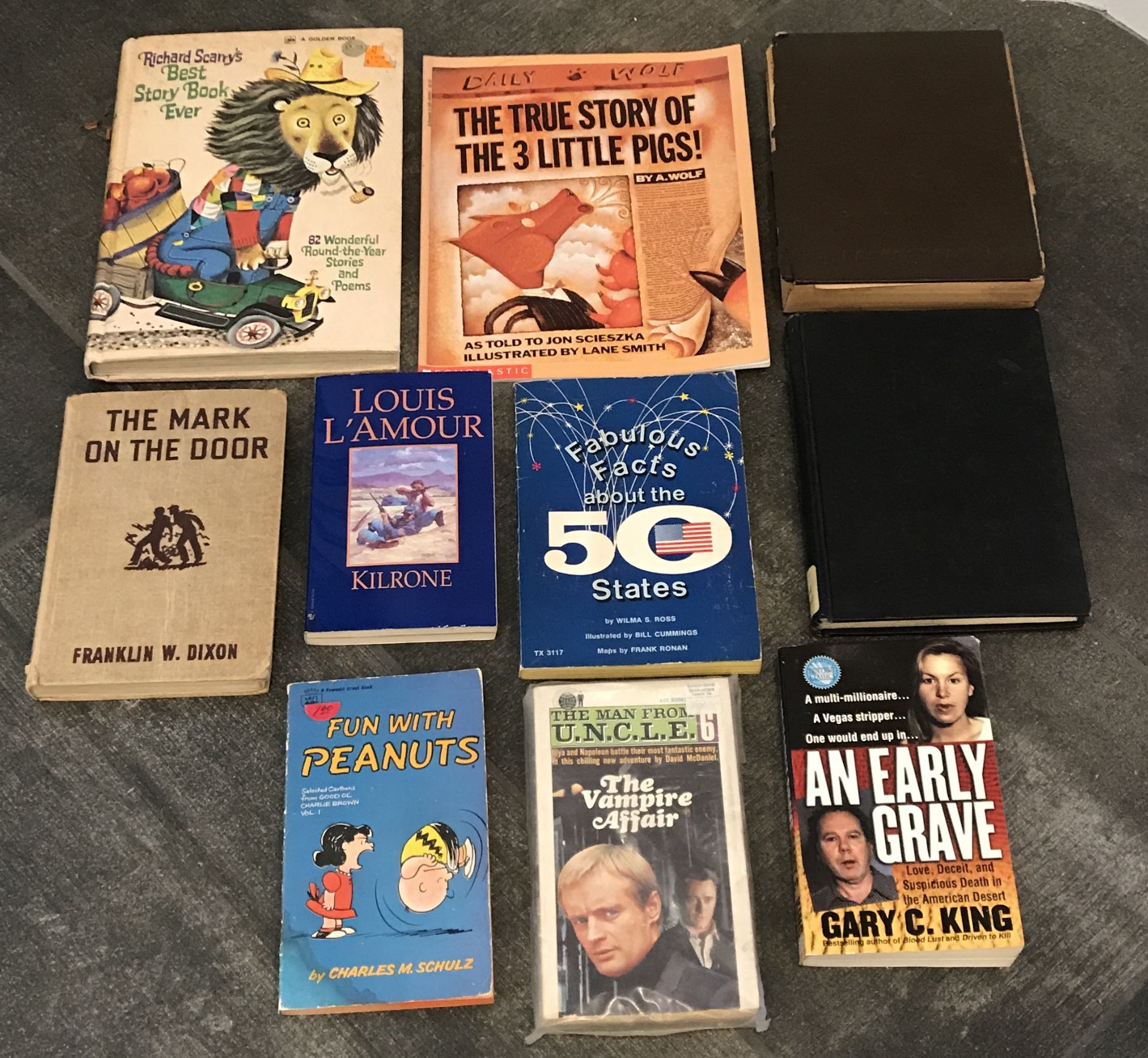 LOT OF ASSORTED BOOKS NOVELS AND CHILDREN'S - Image 2 of 2