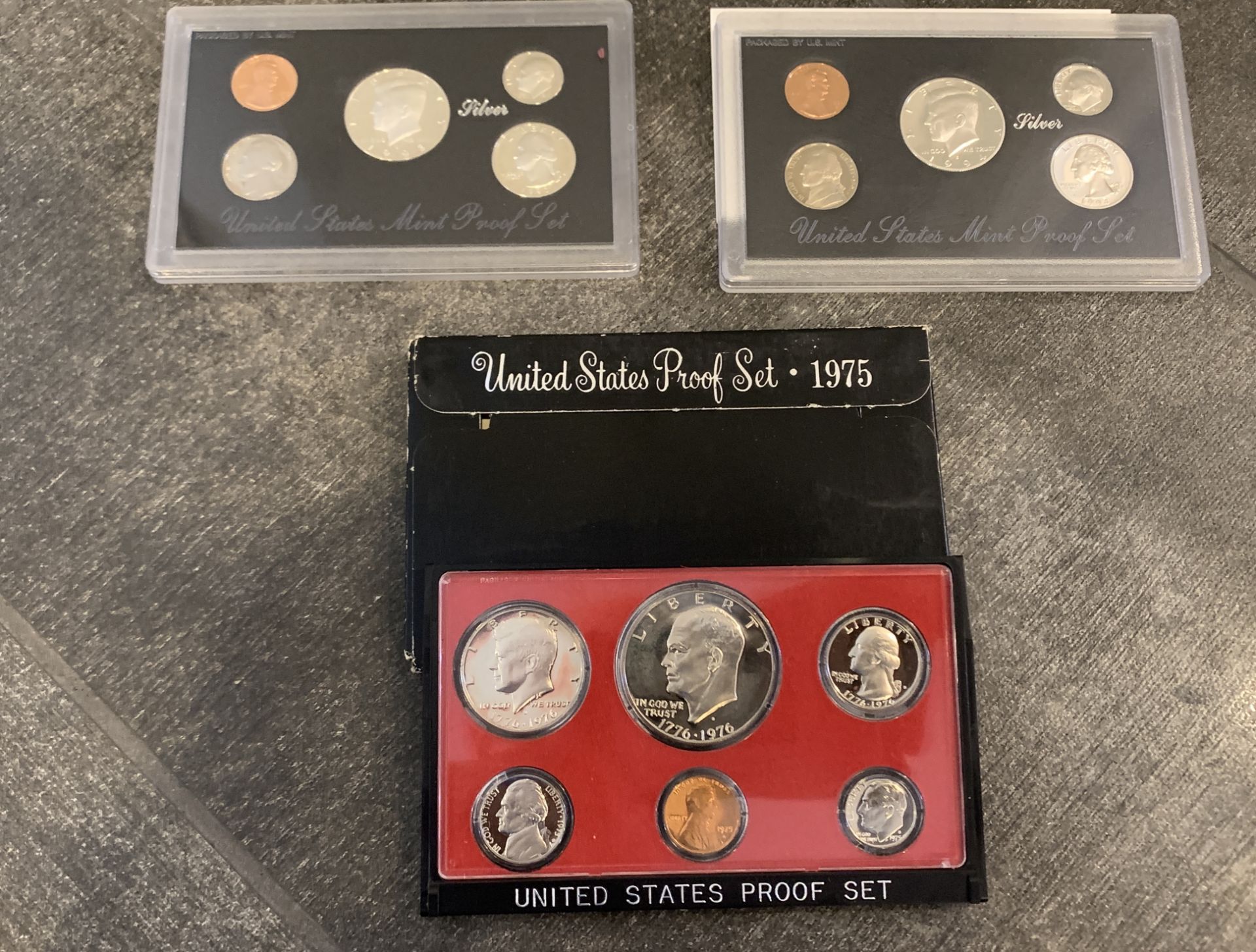 UNITED STATES MINT PROOF SETS / A FEW SILVER - Image 2 of 3