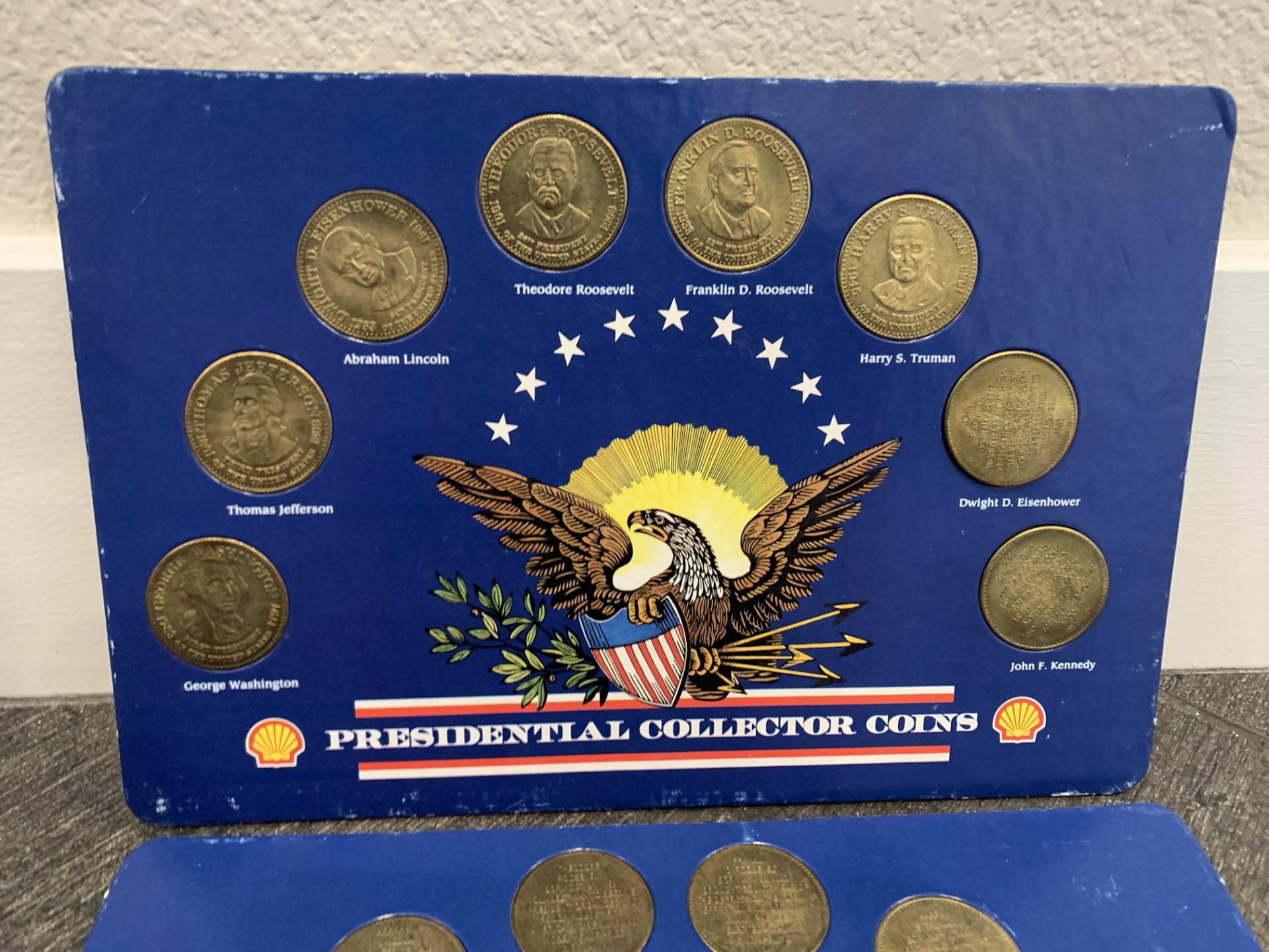 SHELL 1992 PRESIDENTIAL COLLECTOR COIN SETS - Image 3 of 4