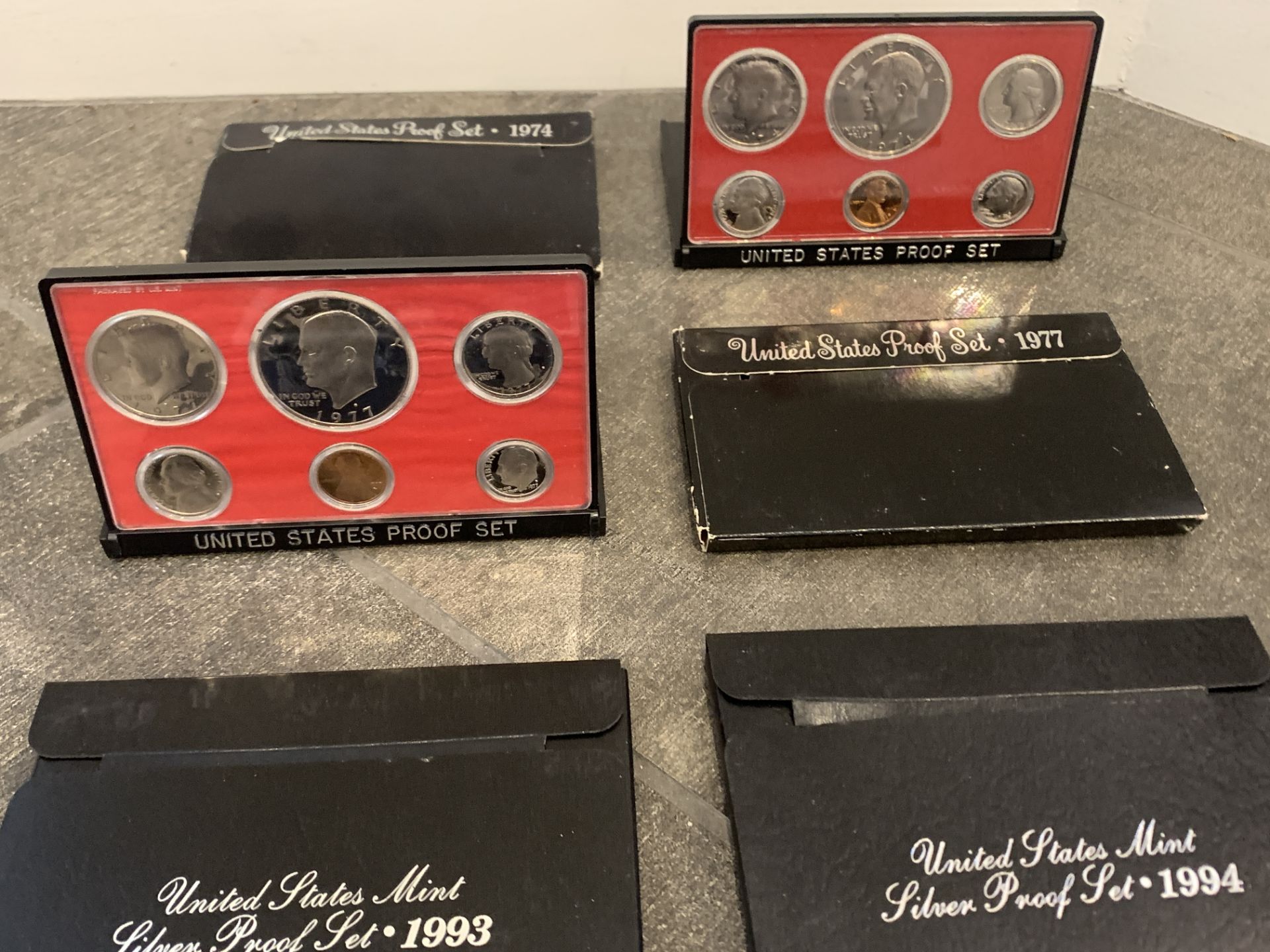 UNITED STATES MINT PROOF SETS / A FEW SILVER - Image 3 of 3