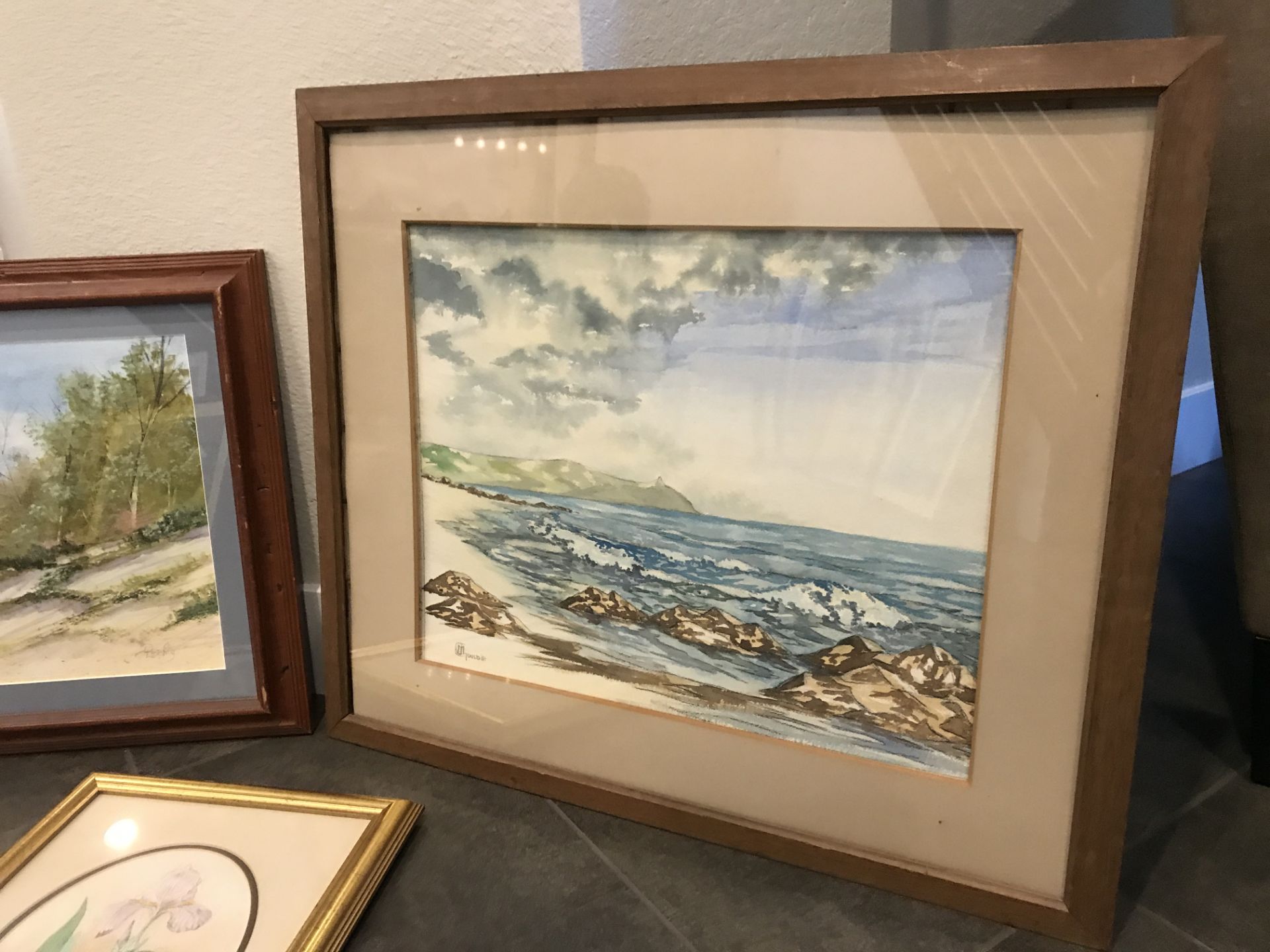 LOT OF THREE BEAUTIFUL PAINTING OF NATURE, FRAMED AND READY TO HANG - Image 4 of 4