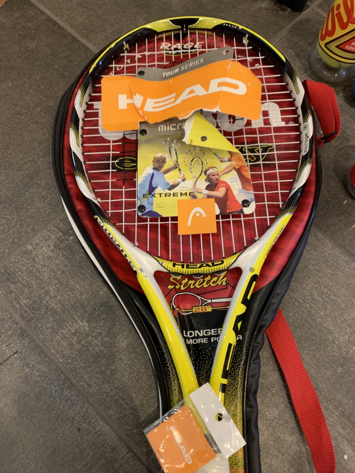 LOT OF TENNIS, SQUASH AND OTHER SPORTS ITEMS AND RACKETS , SOME NEW - Image 3 of 5