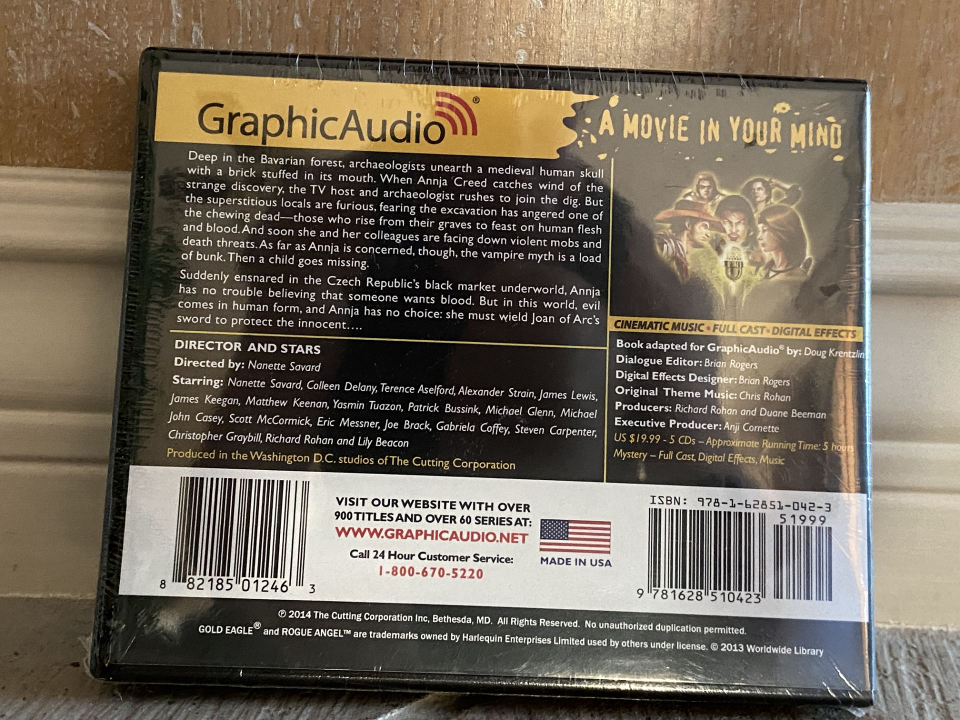 Rogue Angel Disc Set, 5 CDs, 5 Hrs, Graphic Audio - Bild 2 aus 2