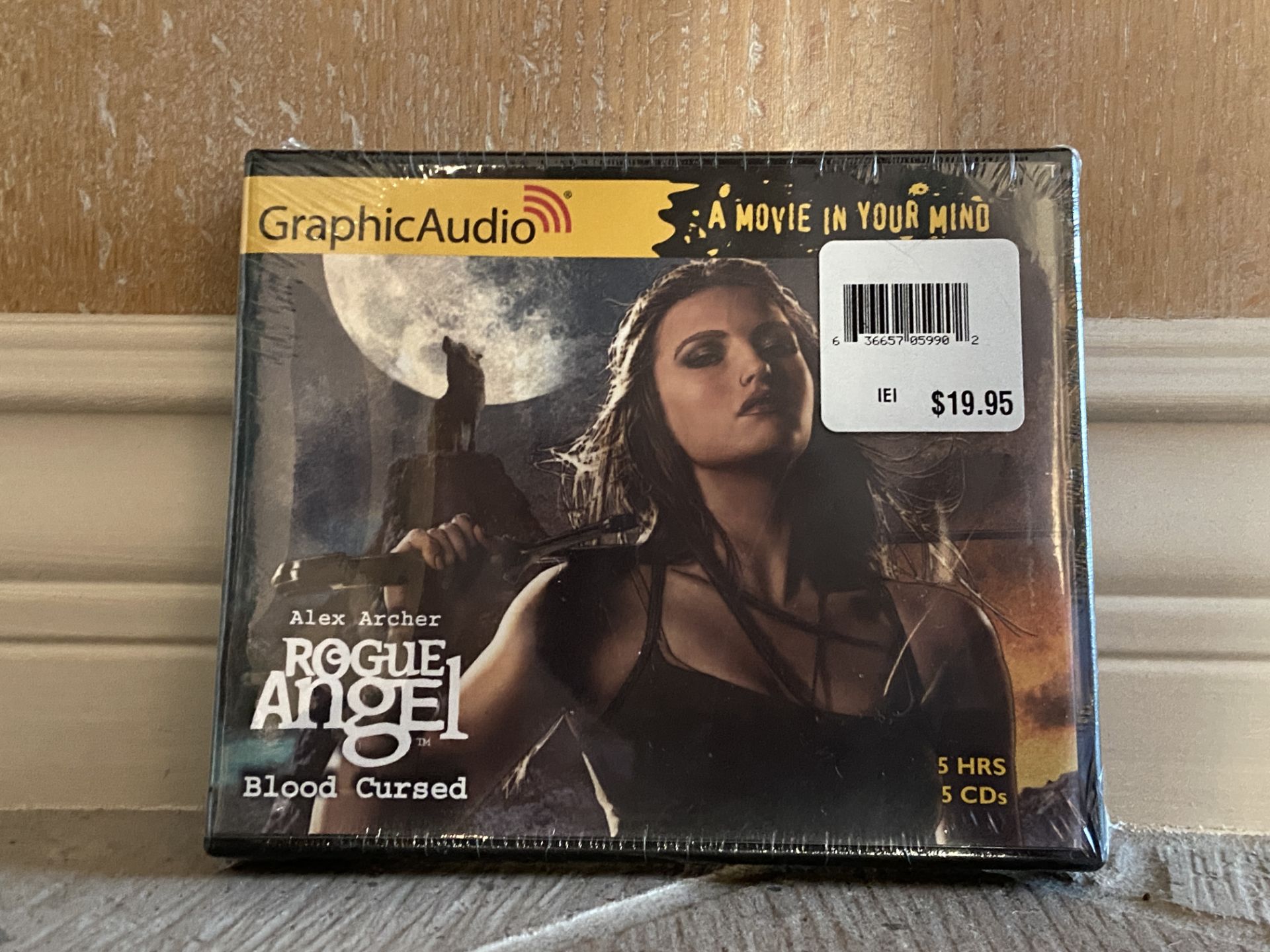 Rogue Angel Disc Set, 5 CDs, 5 Hrs, Graphic Audio