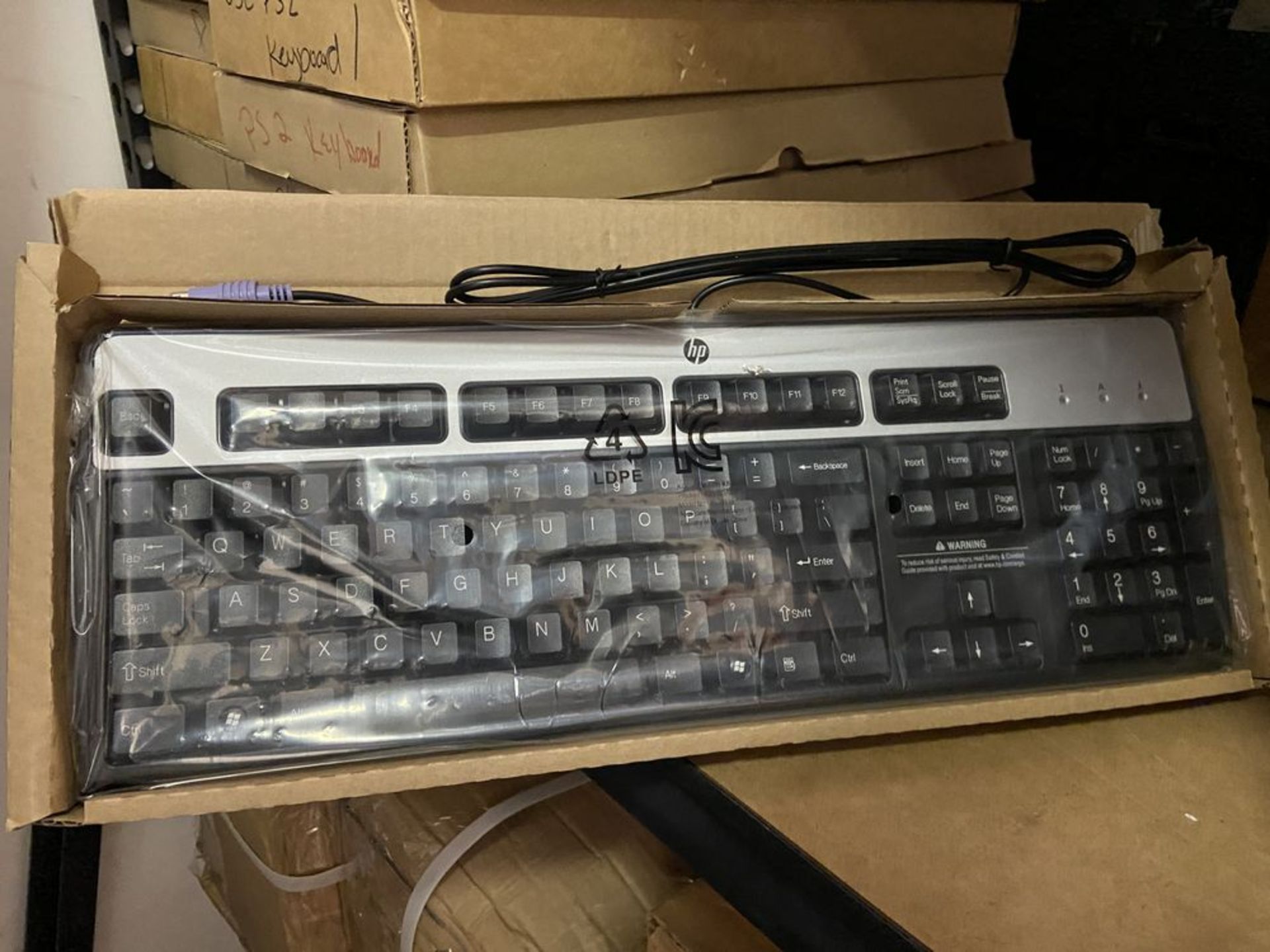 25 New in Box HP Keyboards - Image 2 of 3