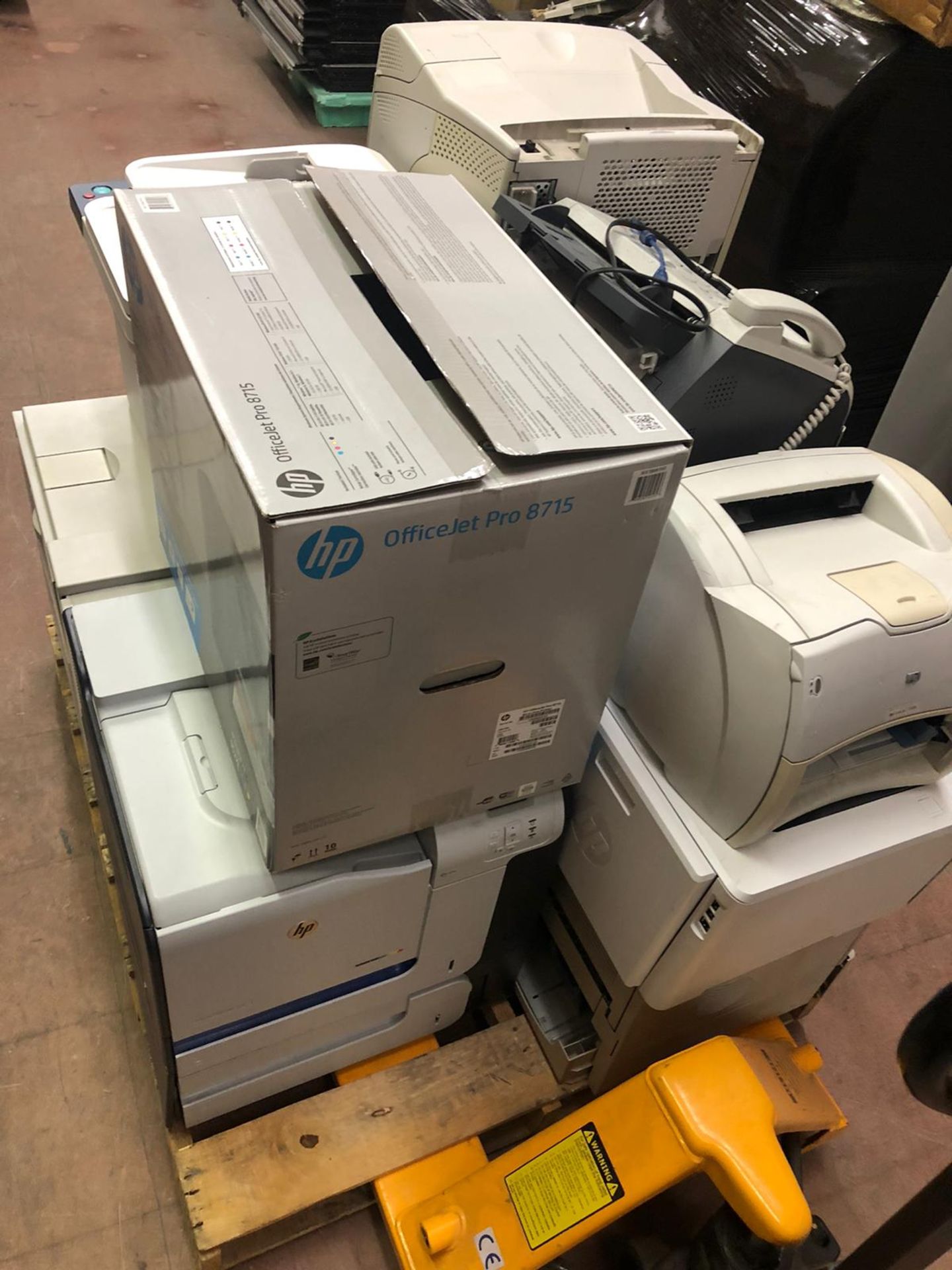 Pallet of Printers, Fax Machines, Scanners, some in box - Image 3 of 9