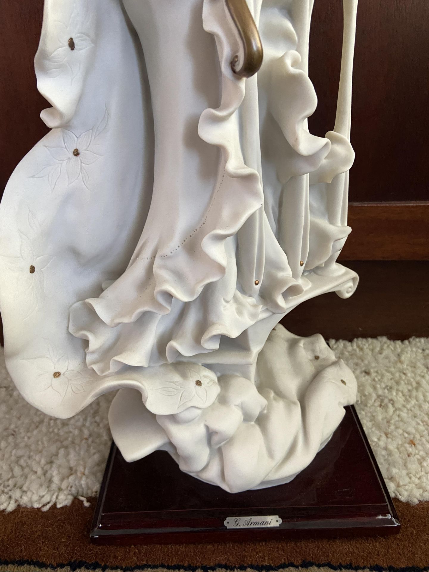 G Armani Florence 1987 Wedding Couple Porcelain Sculpture - Image 5 of 8