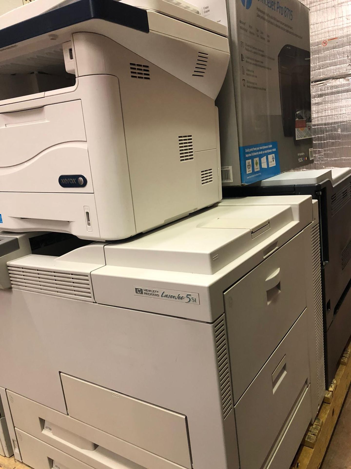 Pallet of Printers, Fax Machines, Scanners, some in box - Image 5 of 9