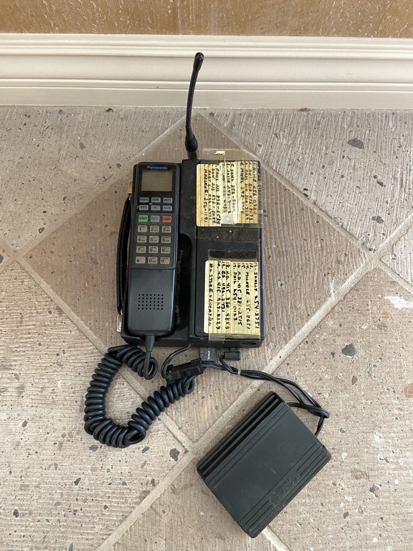 Panasonic EB-2501 Vintage Mobile Car Telephone System - Bild 2 aus 4