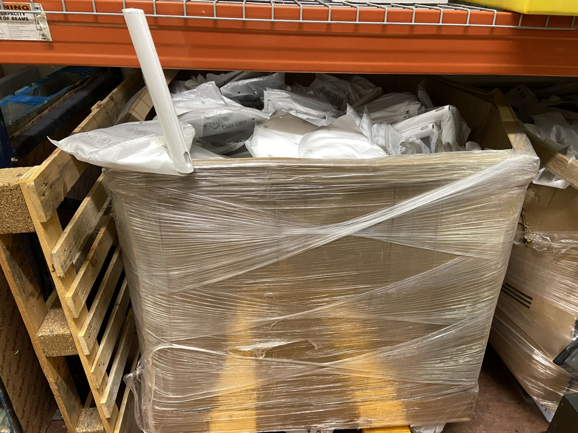 Pallet of White Samsung Monitor Stands, New in Foam - Image 2 of 4