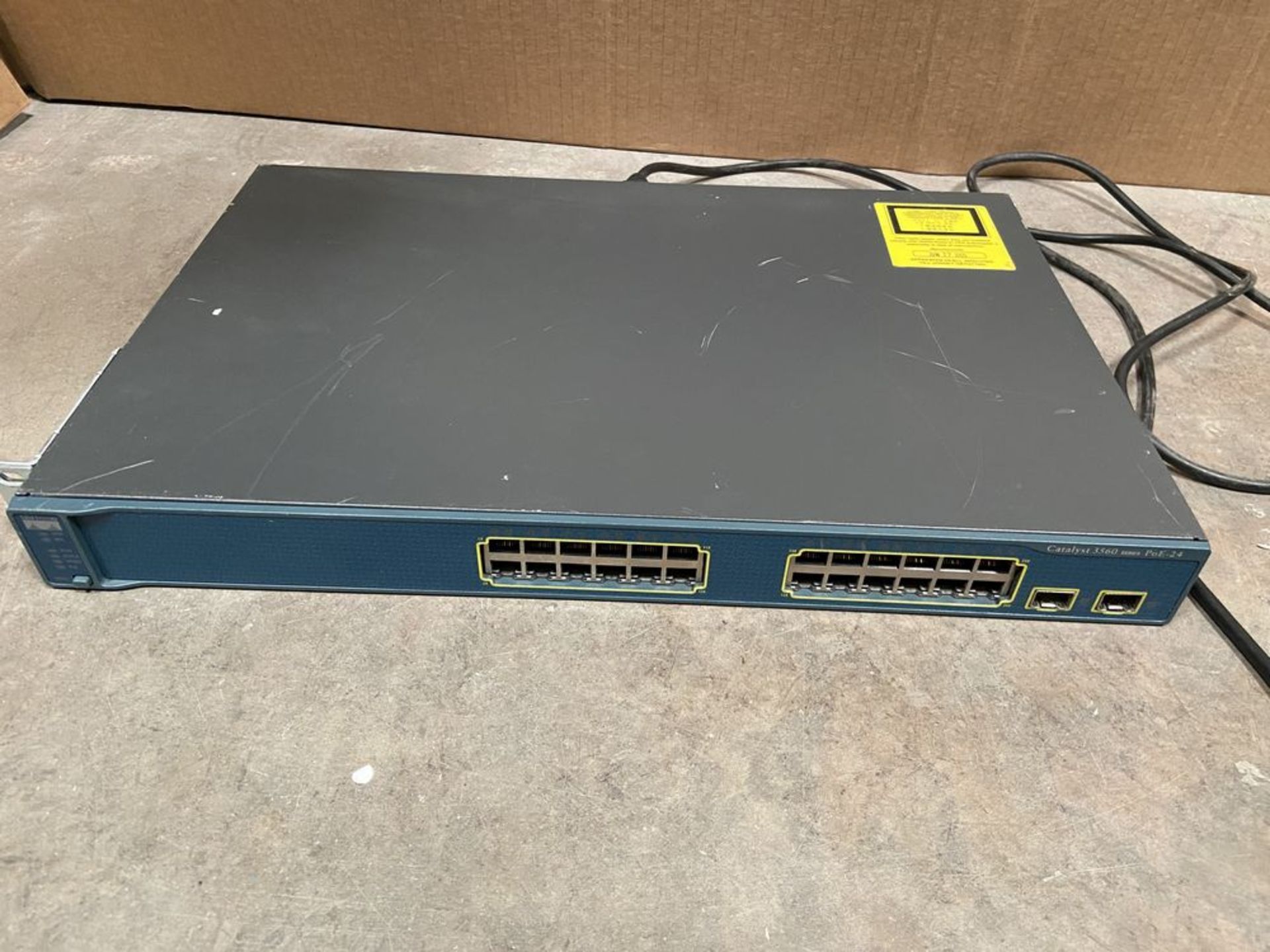 Catalyst 3560 Series PoE-24 Networking Equipment Switch/WS-C3560-24PS-S