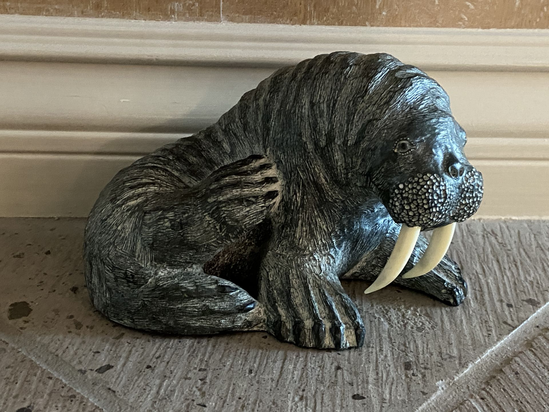 WE - A Wolf Original Walrus sculpture
