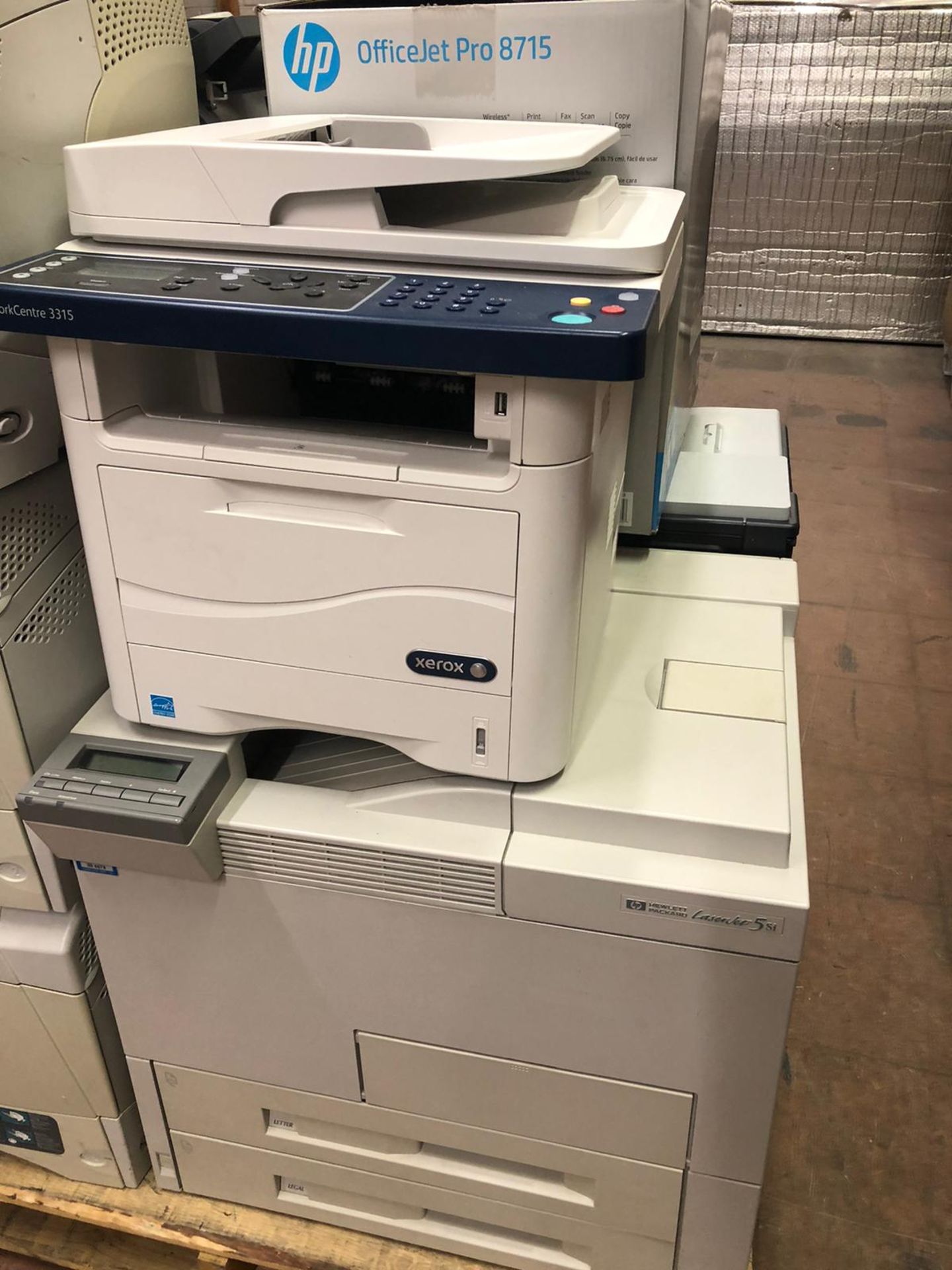 Pallet of Printers, Fax Machines, Scanners, some in box - Image 6 of 9