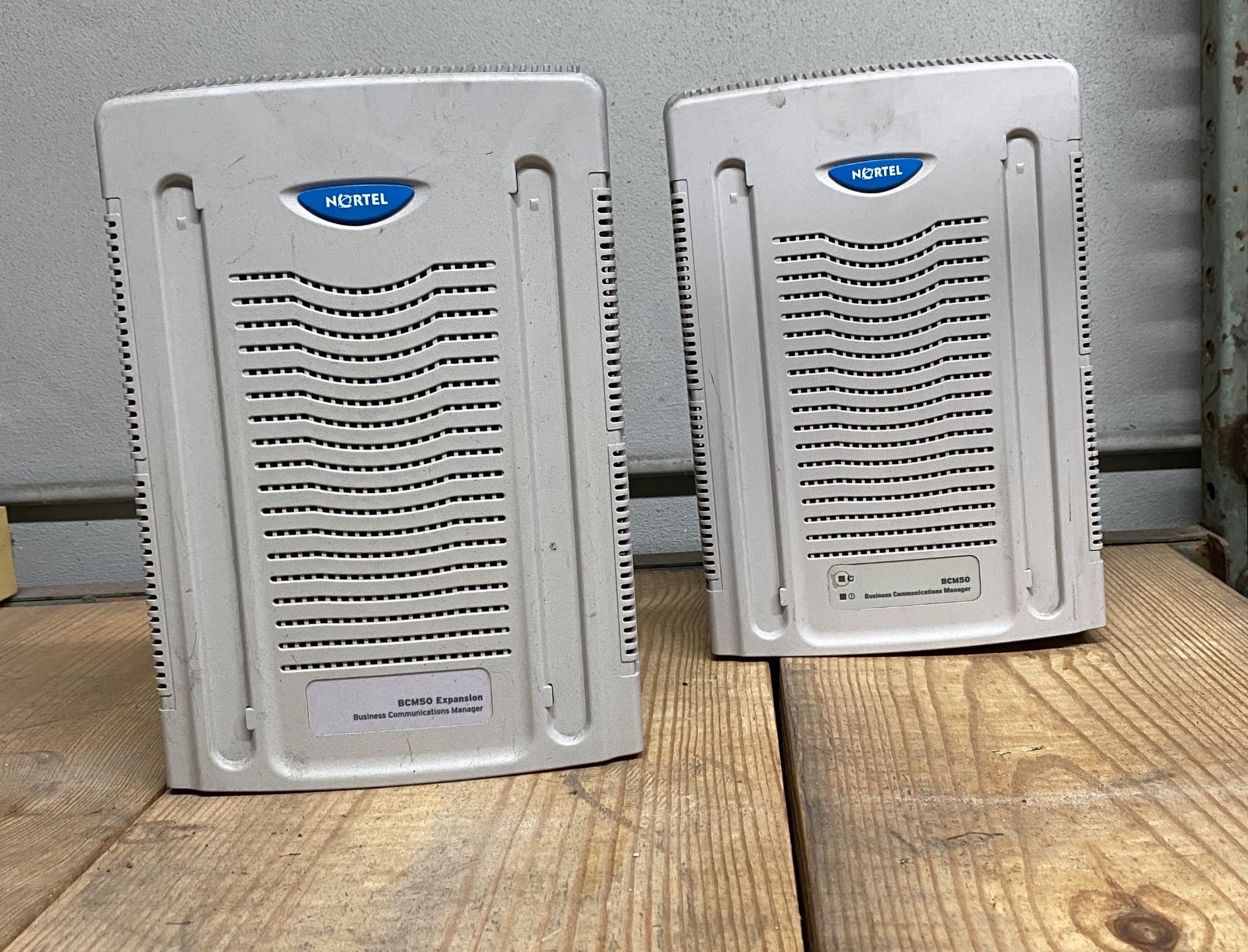 LOT OF 2 NORTEL EXPANSION BUSINESS COMMUNICATIONS MANAGERS