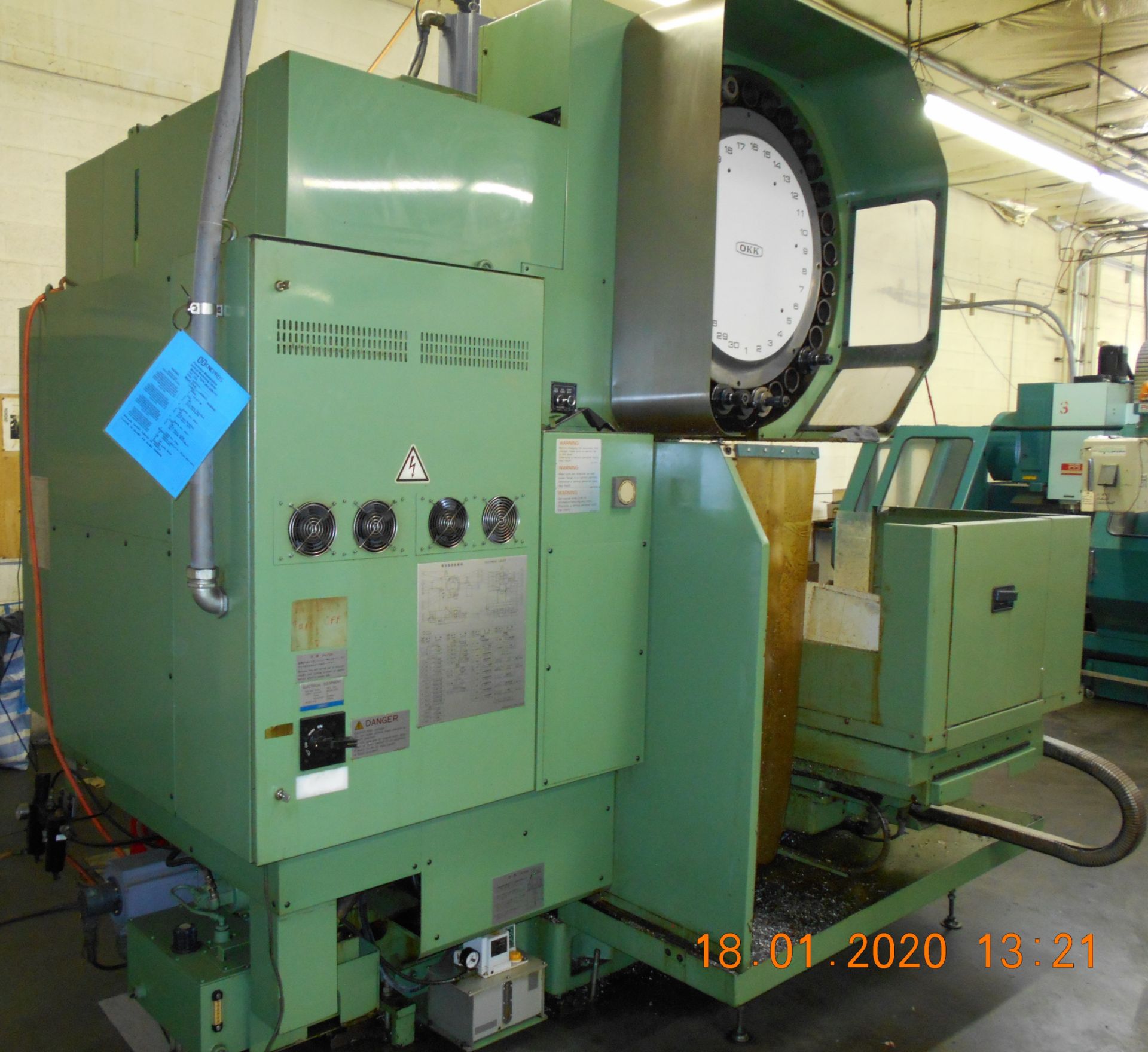 OKK MCV-630 CNC Vertical Machining Centers Serial #792 - Image 4 of 10