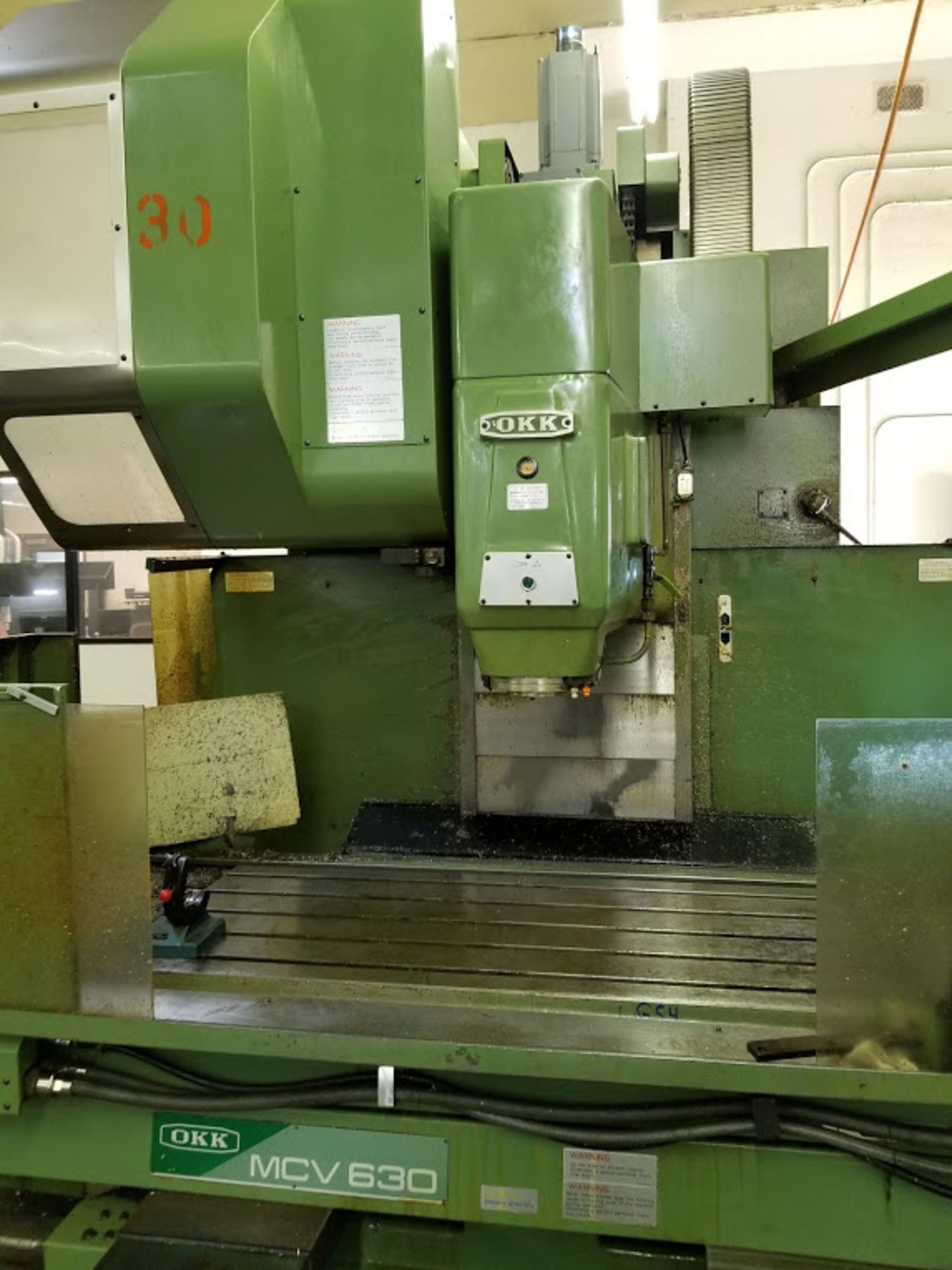 OKK MCV-630 CNC Vertical Machining Centers Serial #792 - Image 9 of 10