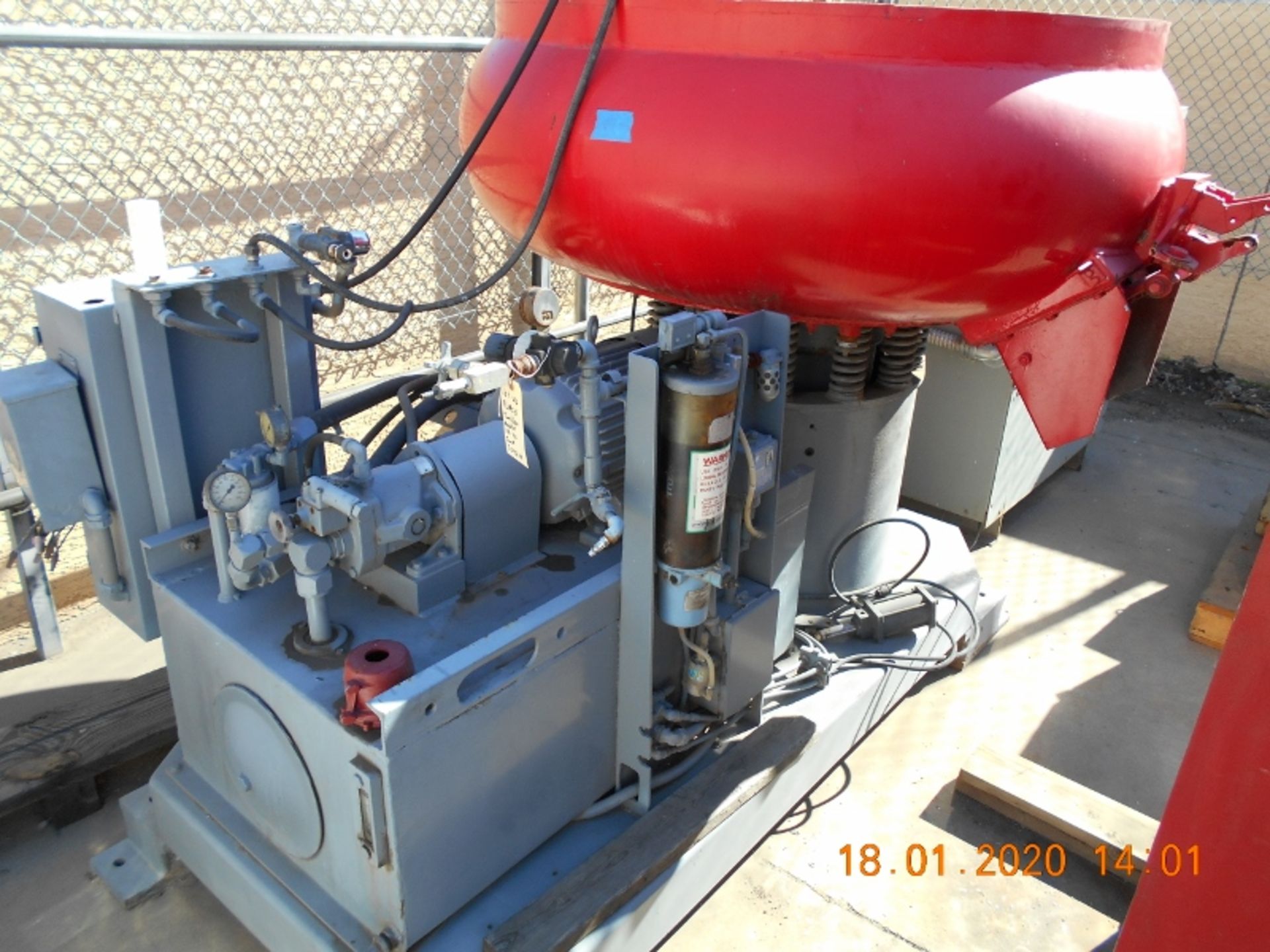 Almco Deburring Tumbler Vibratory Finisher Finishing Machine, Model #OR-20 - Image 2 of 7