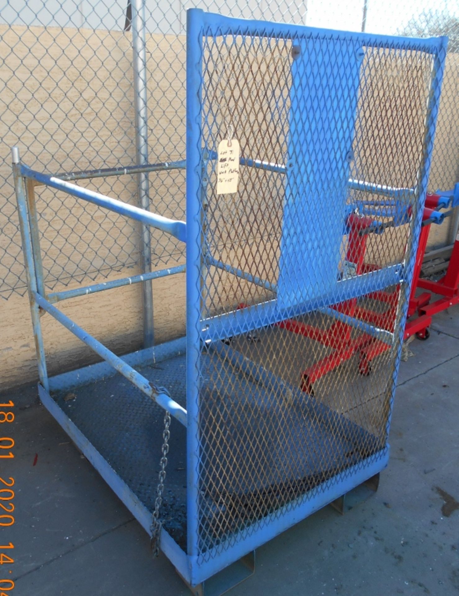 Forliftable Man Lift, Work Platform, 36" x 48"