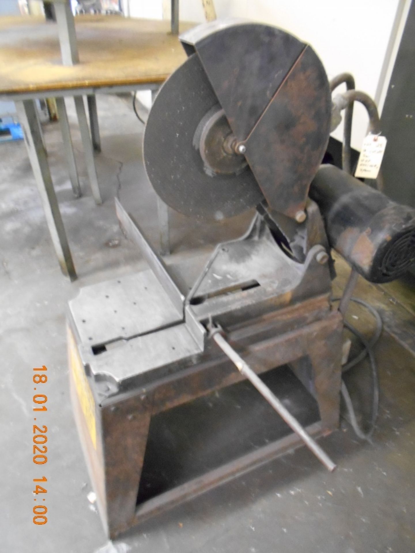 16" Abrasive cut off saw, 10 Hp 230/460 Volt 3 phase - Image 4 of 4