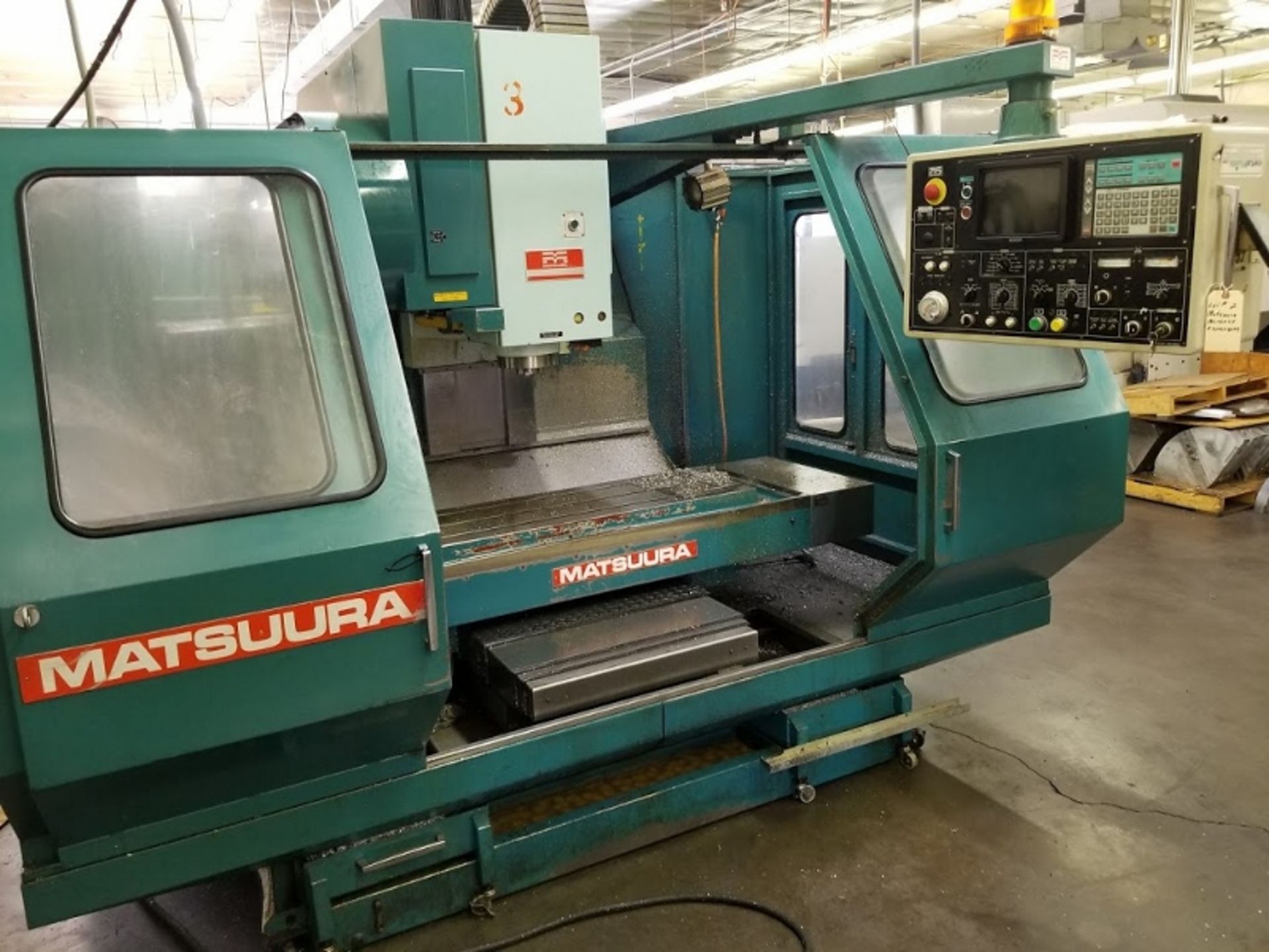 Matsuura MC-760 VX CNC Vertical Machining Center - YASNAC Controls