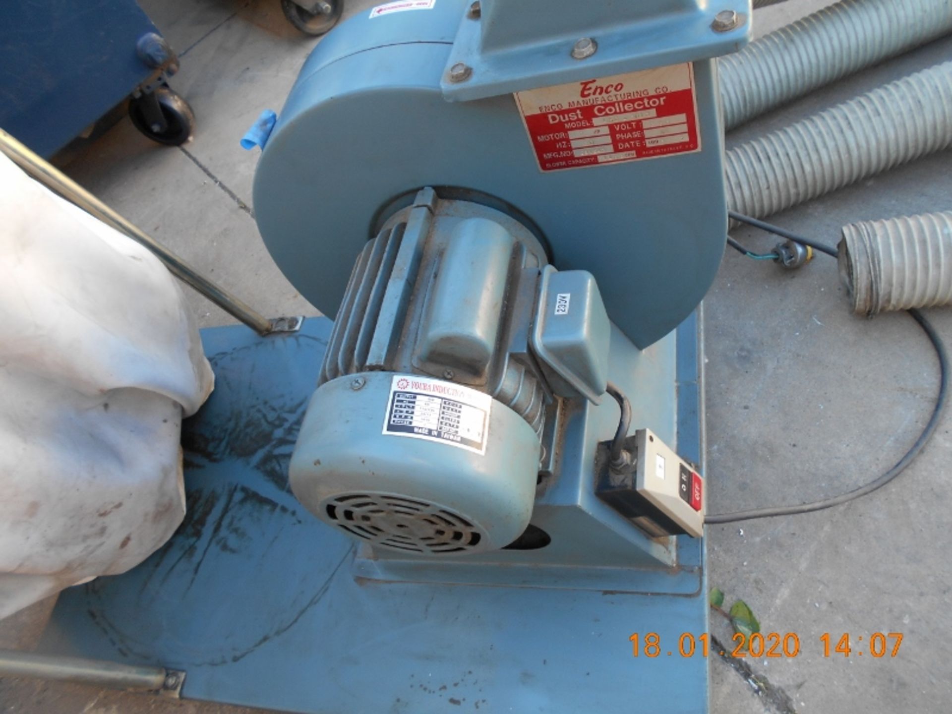 Enco 2 Hp Dust Collector, 115/230 Volt - Image 3 of 3