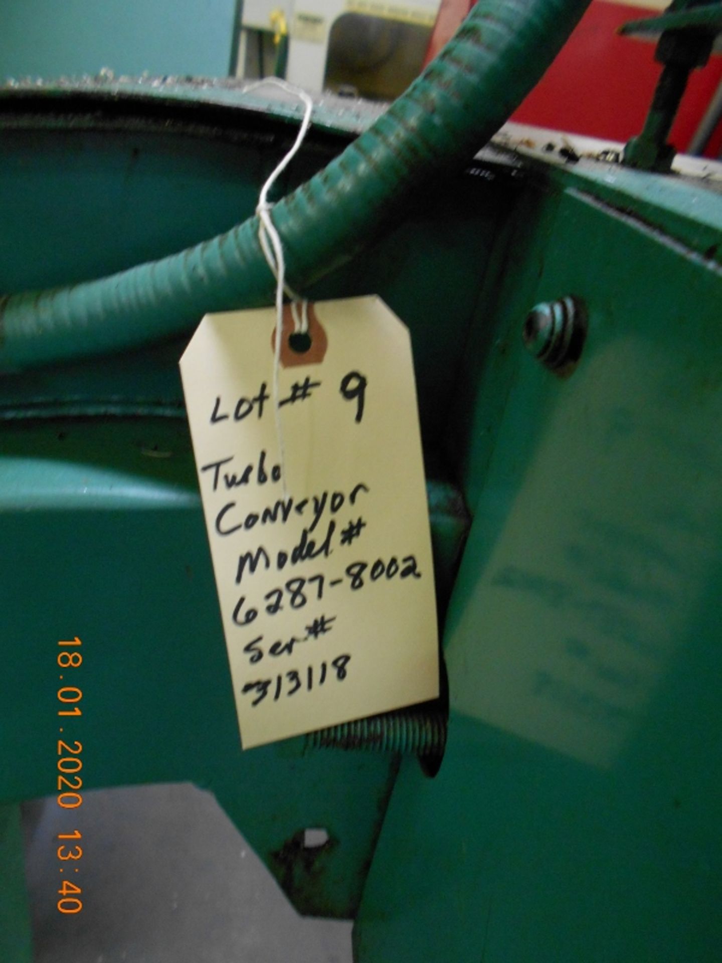 Turbo 6287-8002 Incline Chip Conveyor Serial #313118 - Image 2 of 4