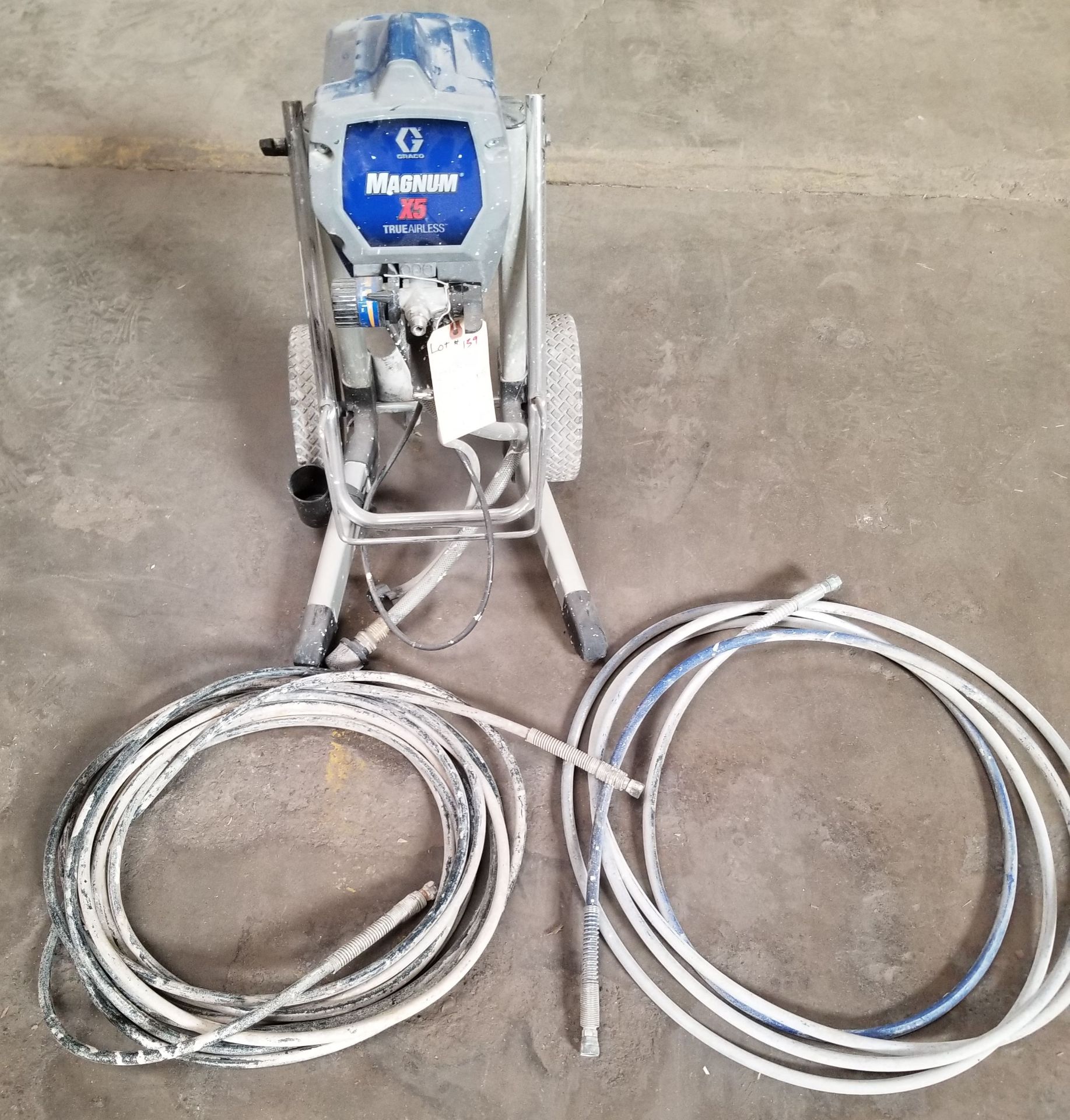 Graco Magnum Electric Stationary Airless Paint Sprayer & 2 - Hoses.