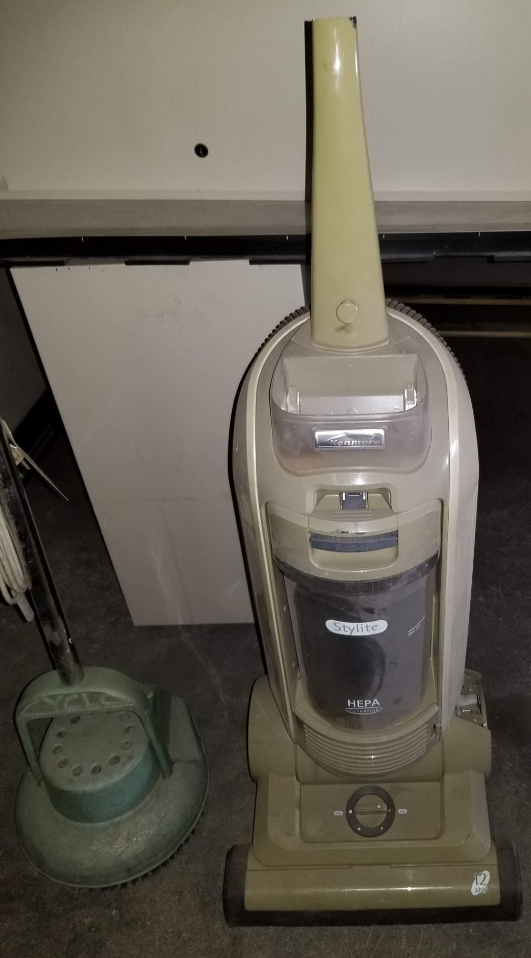 Cyclo HD Floor Machine, Model # 350, 115V & Kenmore Stylite Hepa Filtration Vacuum Cleaner - Image 5 of 6