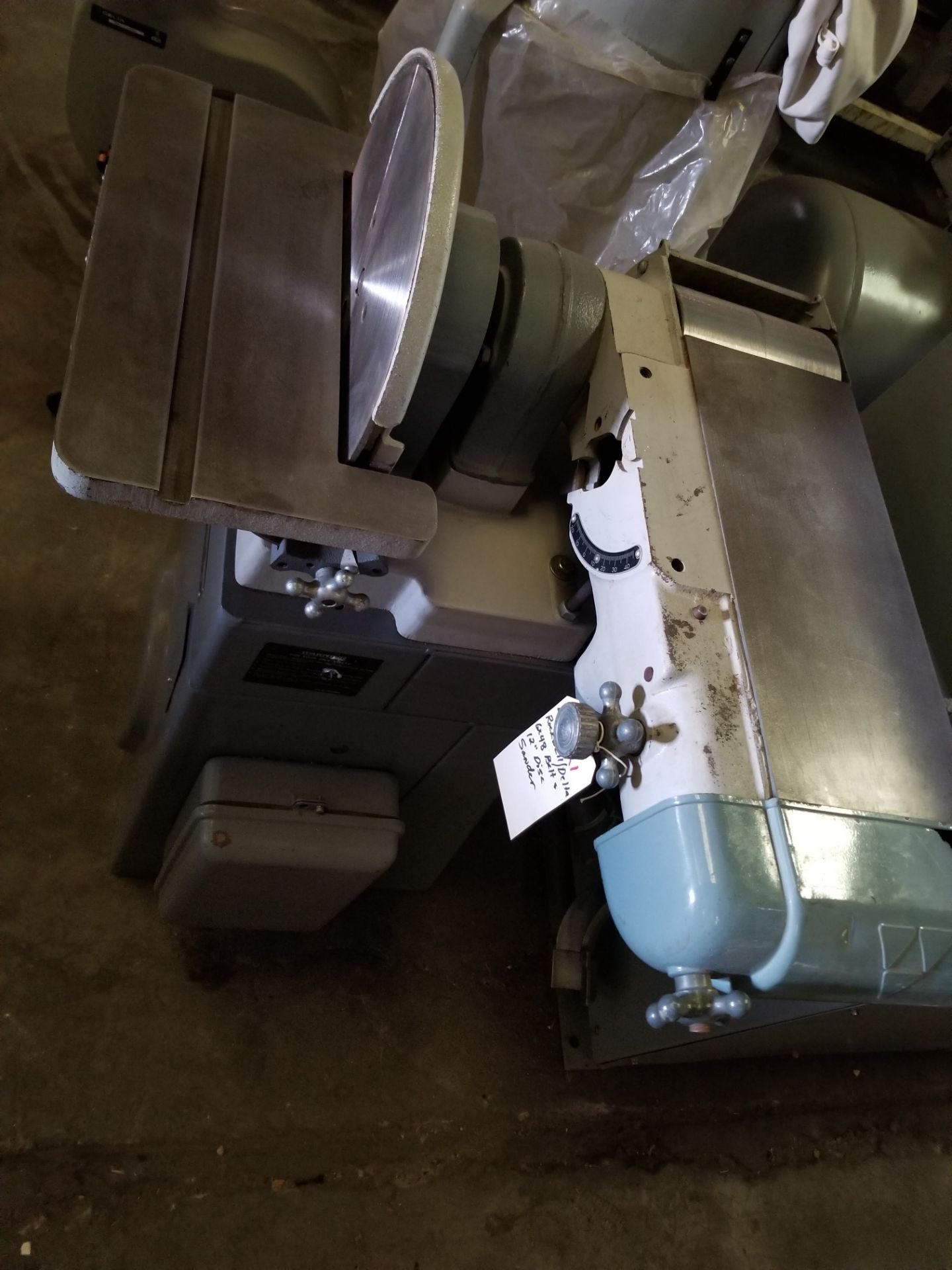 Rockwell Delta 6"x 48" Belt + 12" Disc Sander, Model #31-730, 1.5Hp, 208V 3ph - Image 2 of 7