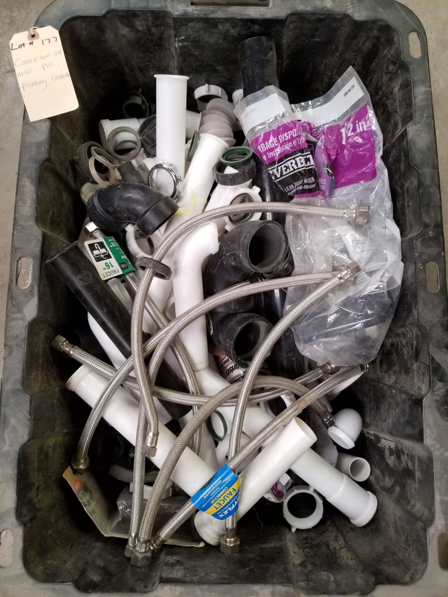 Container of Misc. PVC, Plumbing Connects - Image 2 of 3