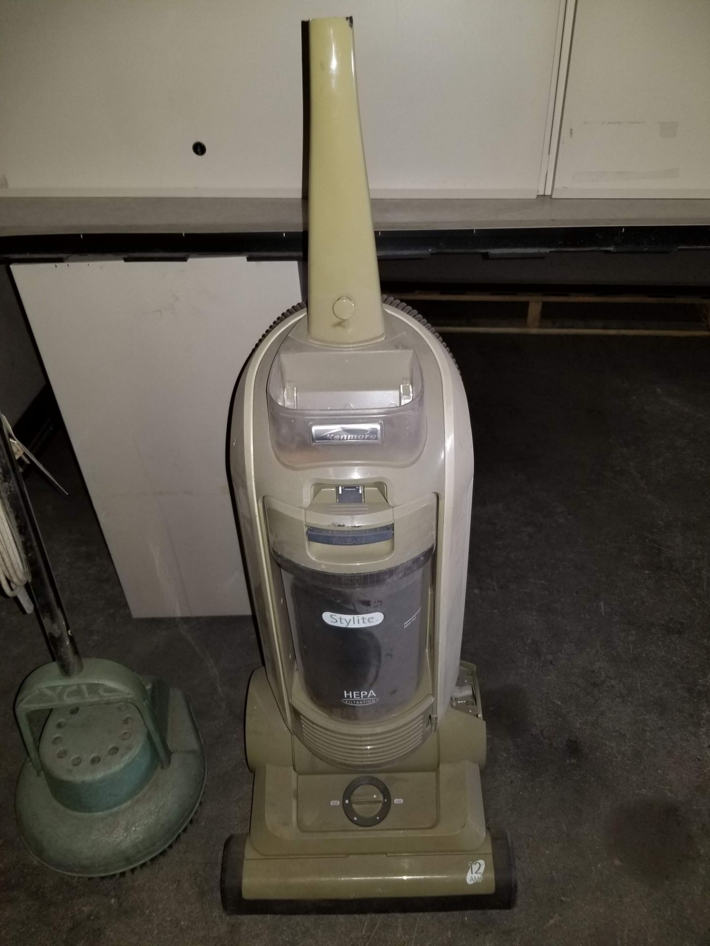 Cyclo HD Floor Machine, Model # 350, 115V & Kenmore Stylite Hepa Filtration Vacuum Cleaner - Image 2 of 6