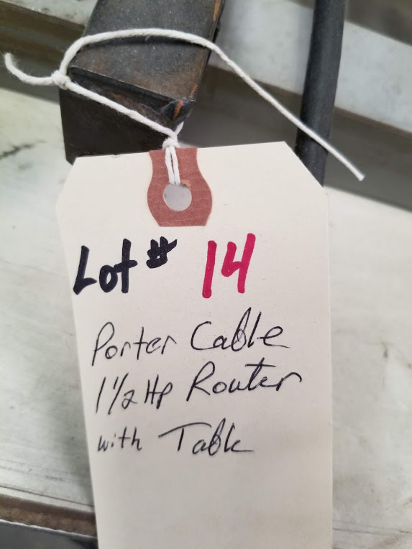 Porter Cable 1-1/2 HP Router with Table - Image 3 of 3