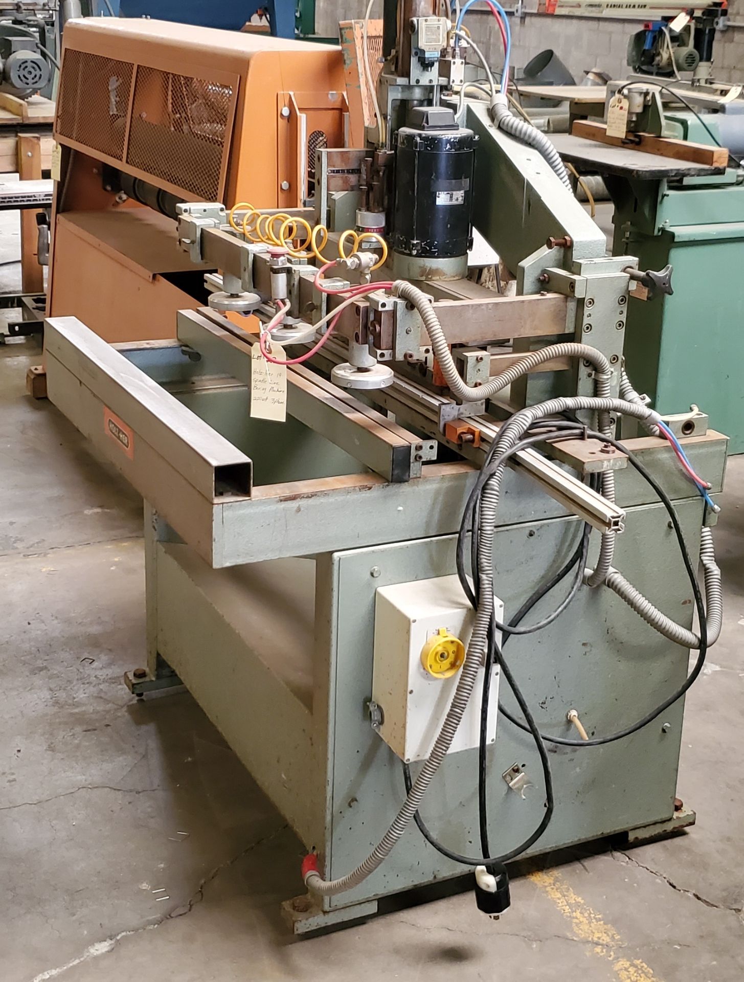 Holz Her 19-Spindle Line Boring Machine 220V 3Phase - Image 2 of 2