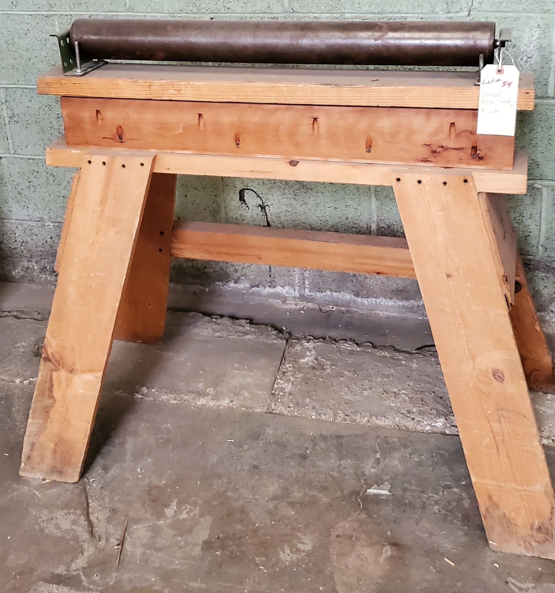 Outfeed Roller Stand 31" Wide