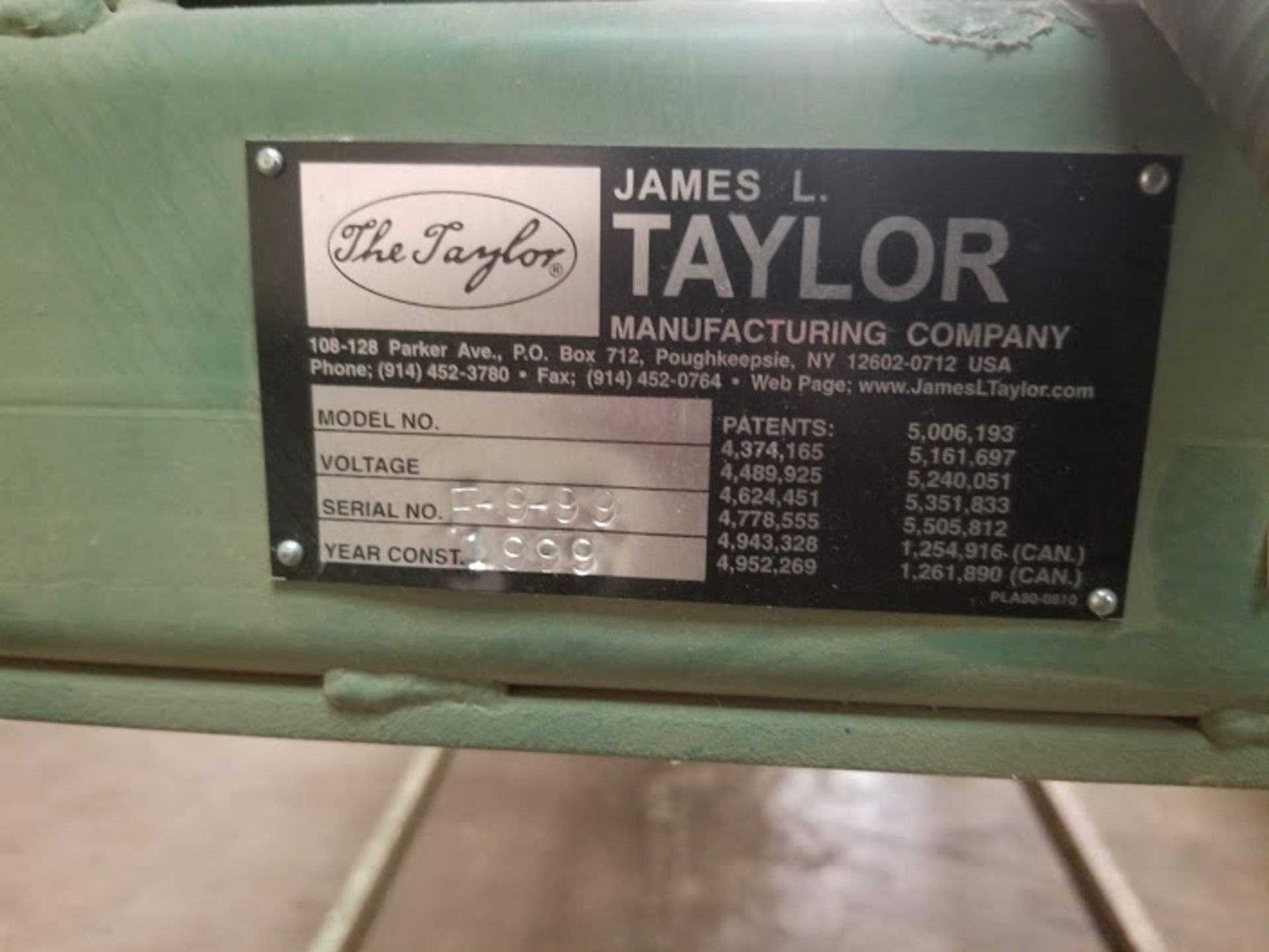 James L. Taylor 8' Clamp Carrier, 12 Section w/ 75+ Clamps & Rolling Cart - Image 3 of 6