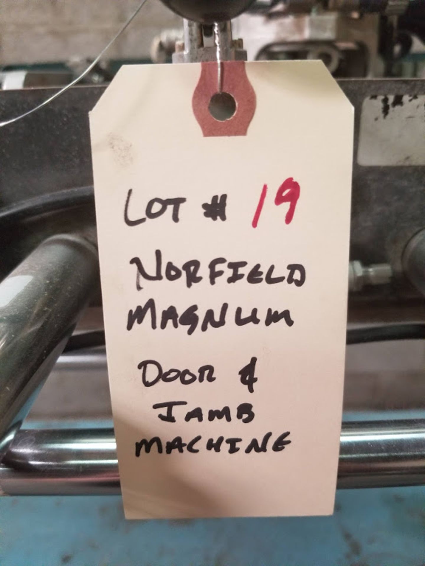 Norfield Door & Jamb Machine, Model: Magnum - Image 6 of 9