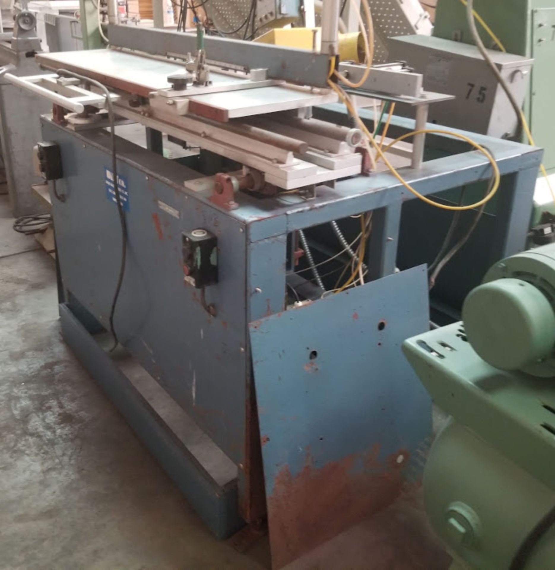 Unique Machine & Tool, Model: 250 Door Machine & Sliding Table 5HP