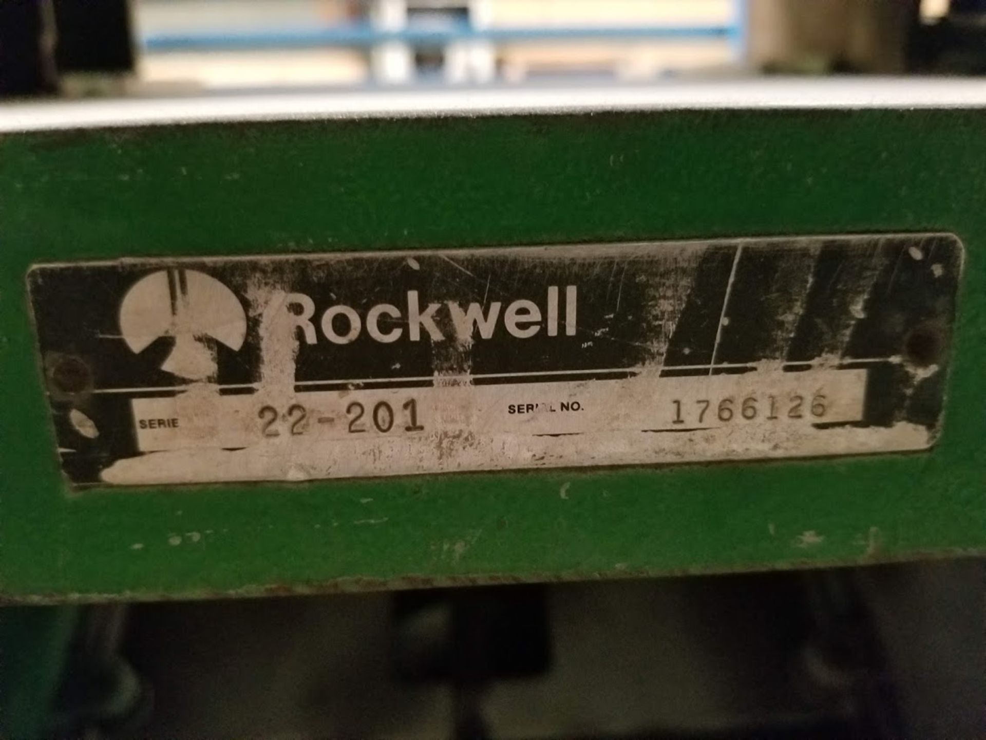 Rockwell 18" Wood Planer Model #:22-201 5HP 230V 1PH - Image 4 of 5